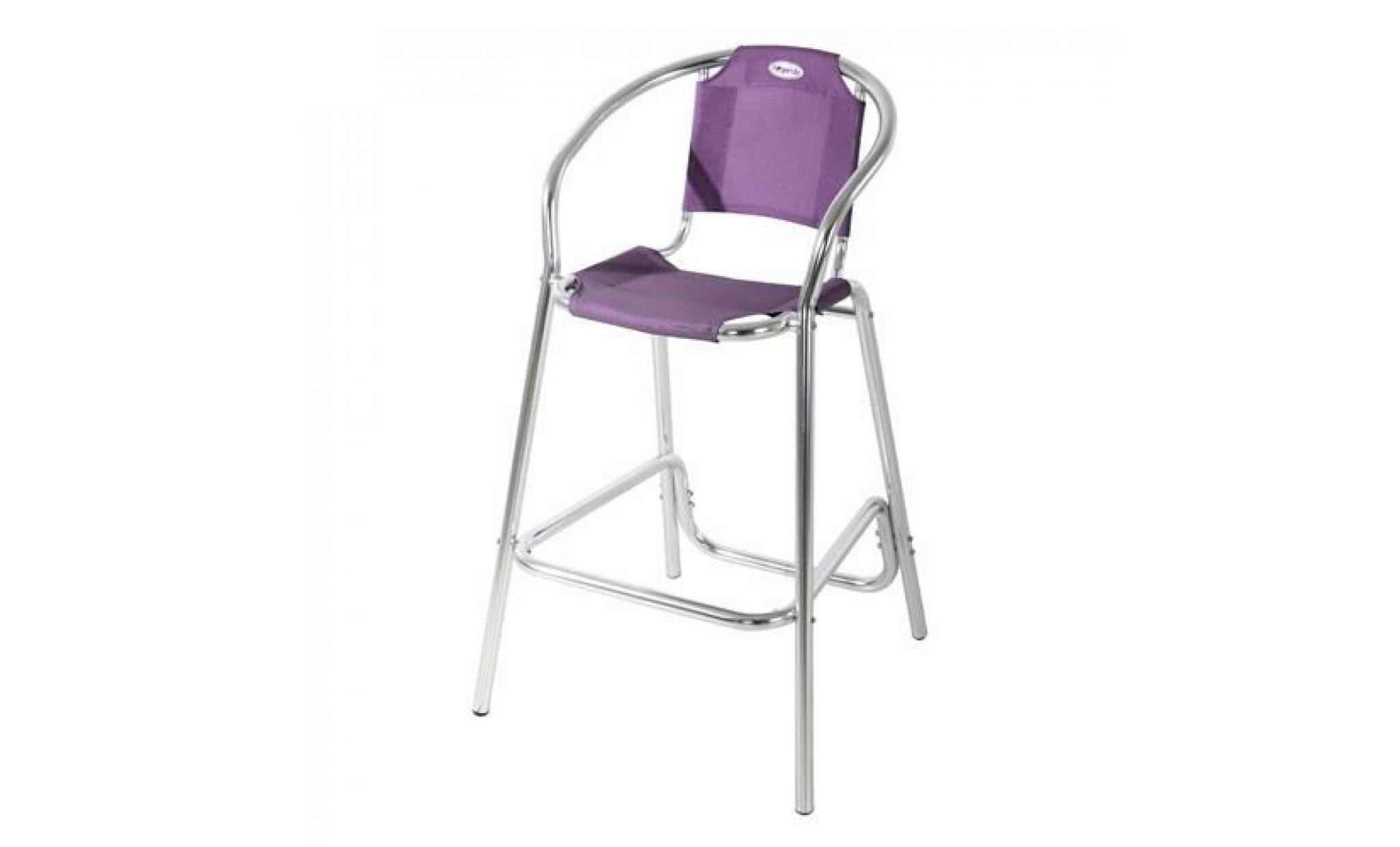 fauteuil haut ciudadella   violet