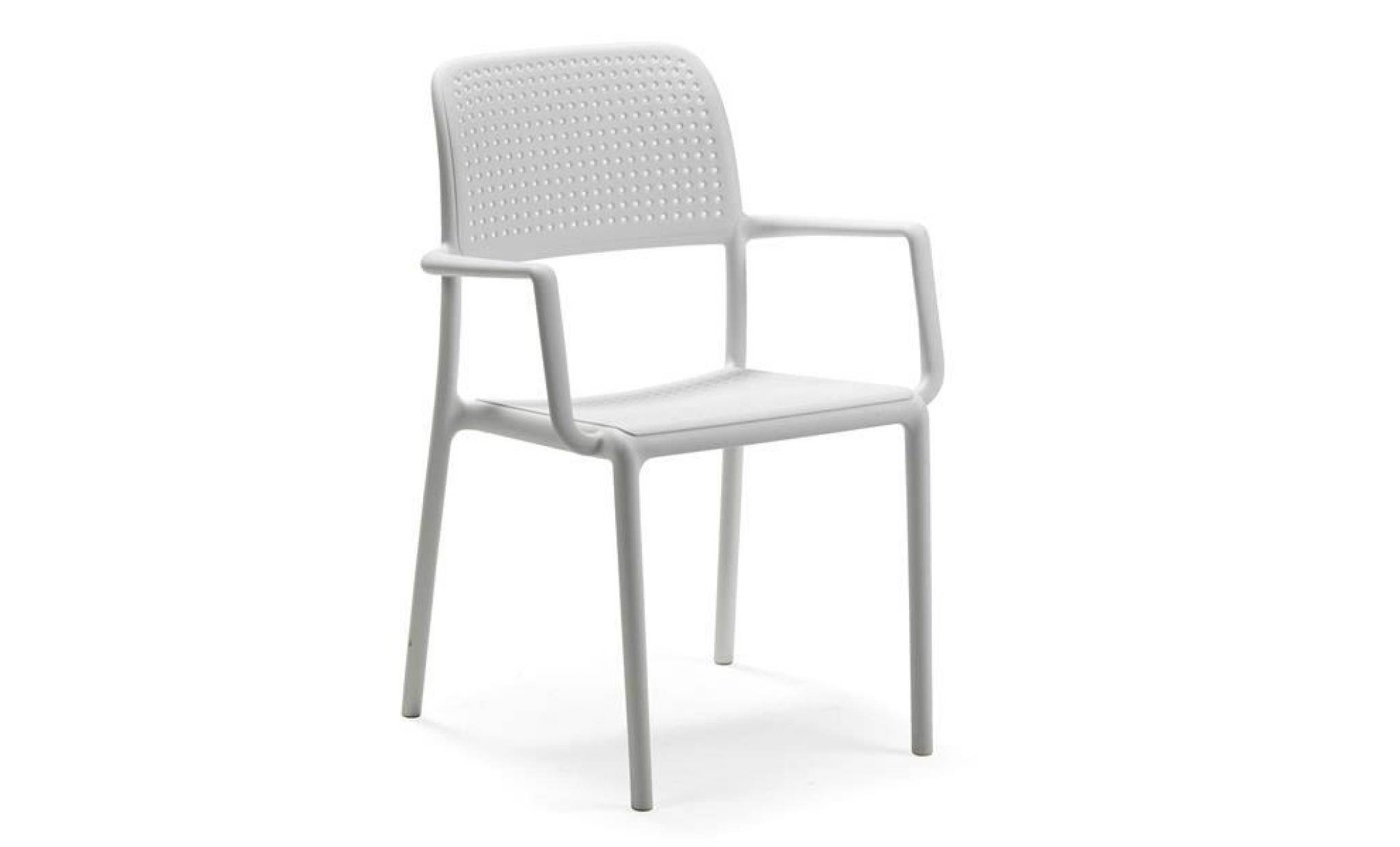 fauteuil nardi bora   blanc