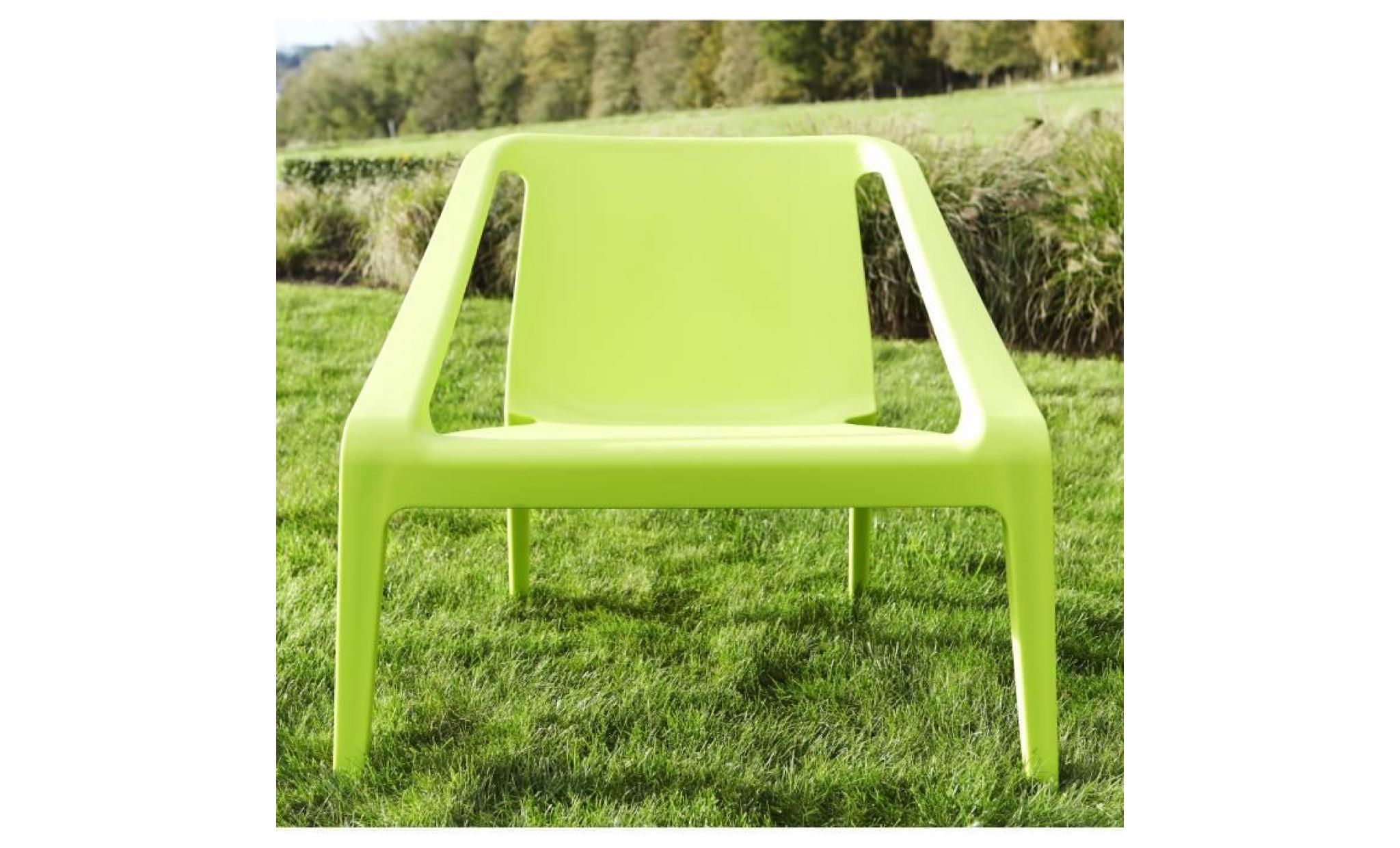 fauteuil pool side vert
