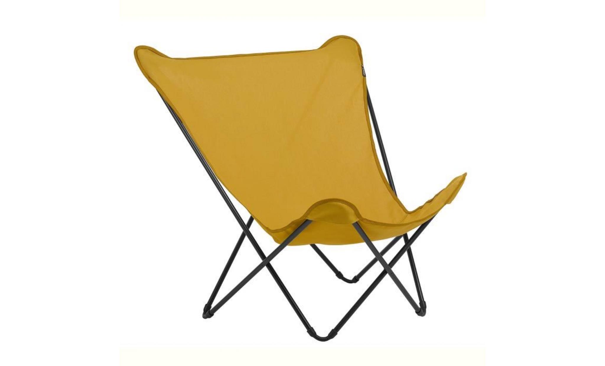 fauteuil pop up xl curry jaune