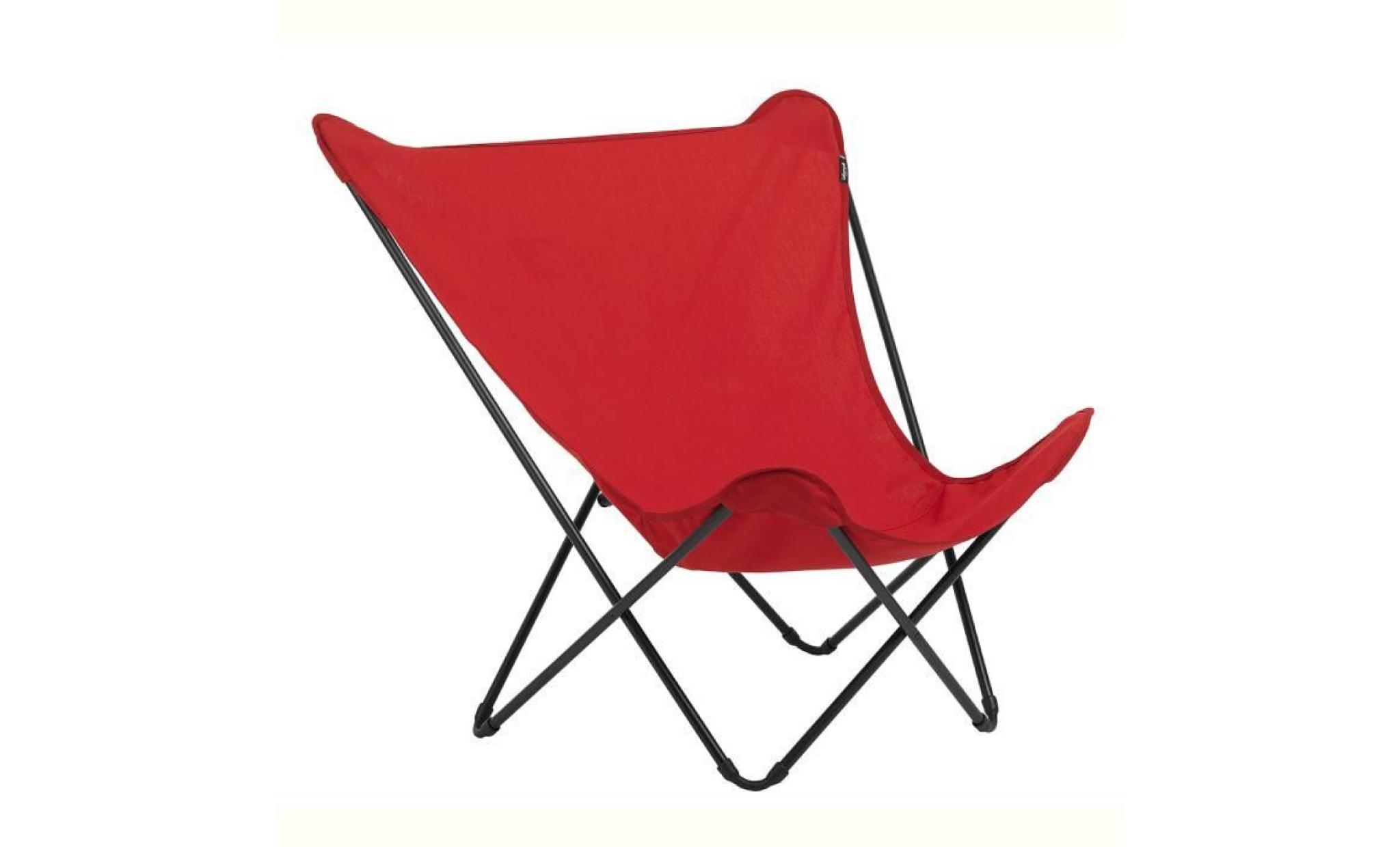fauteuil pop up xl rouge garance
