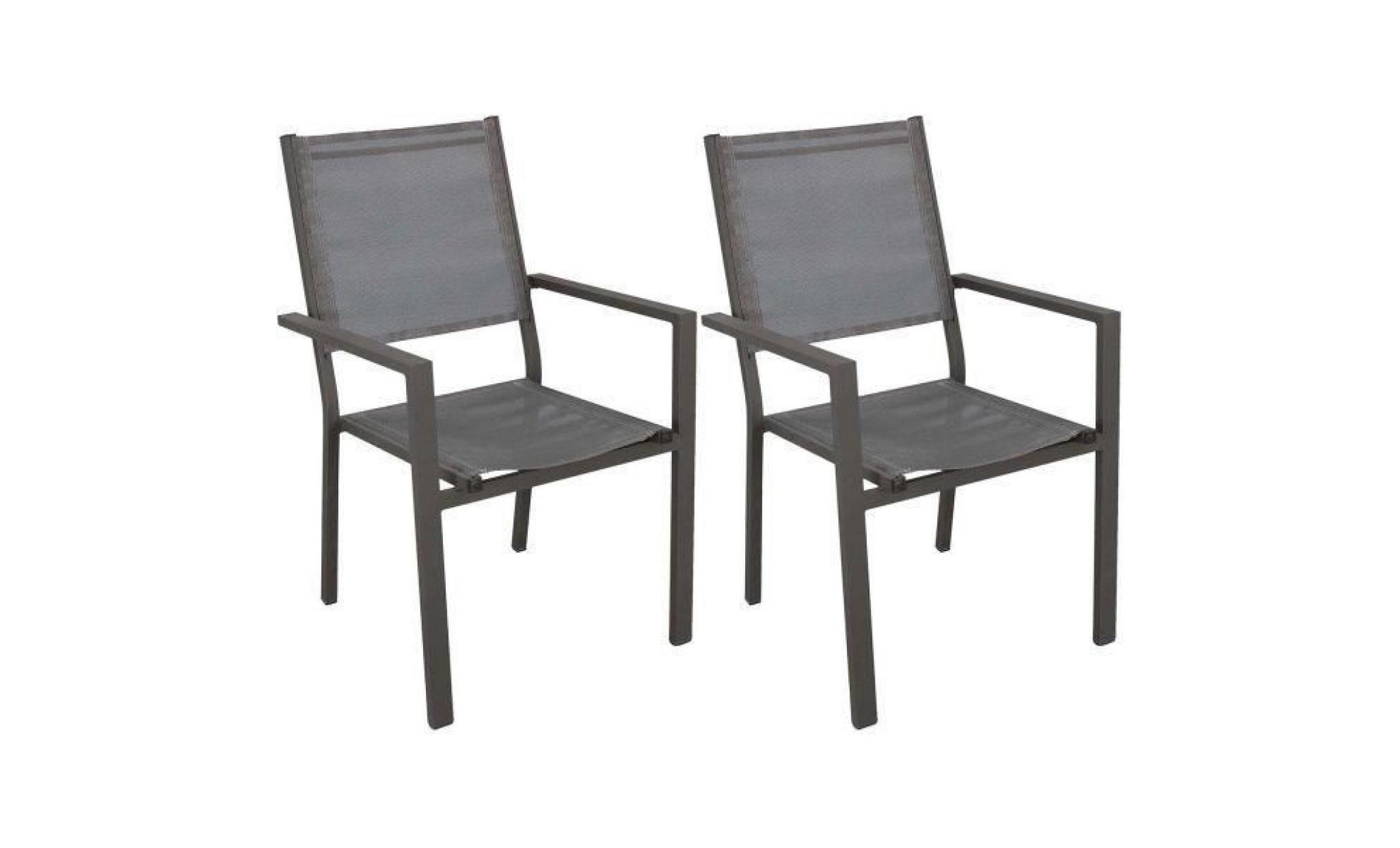 fauteuils de jardin en aluminium rimona (lot de 2)  294306_3