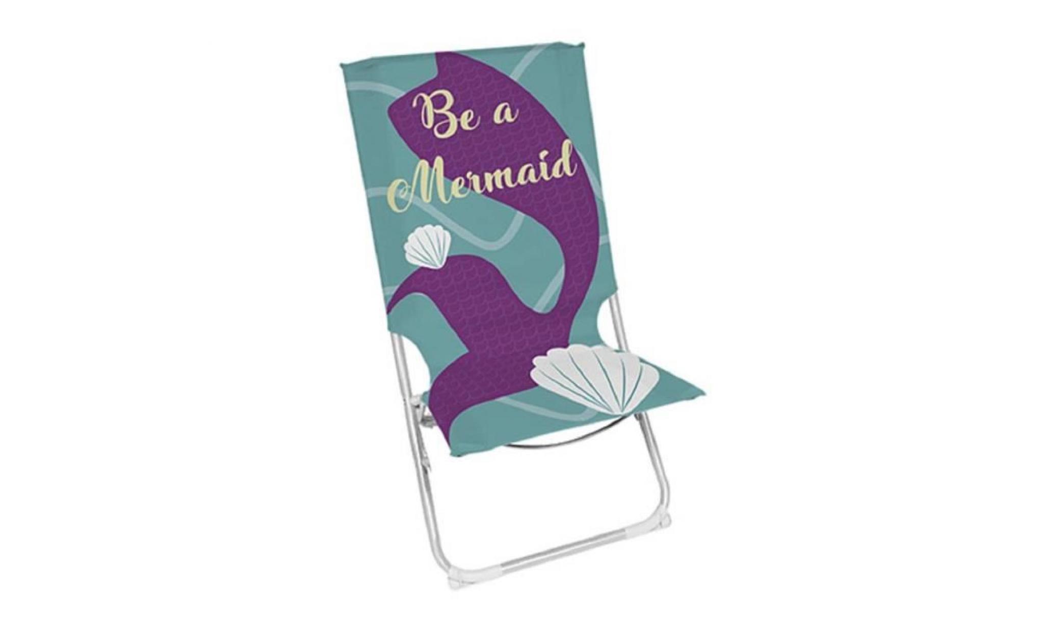 foldable chair mermaid