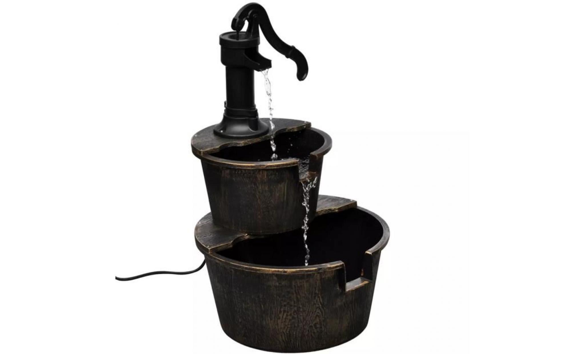 fontaine design de pompe de puits