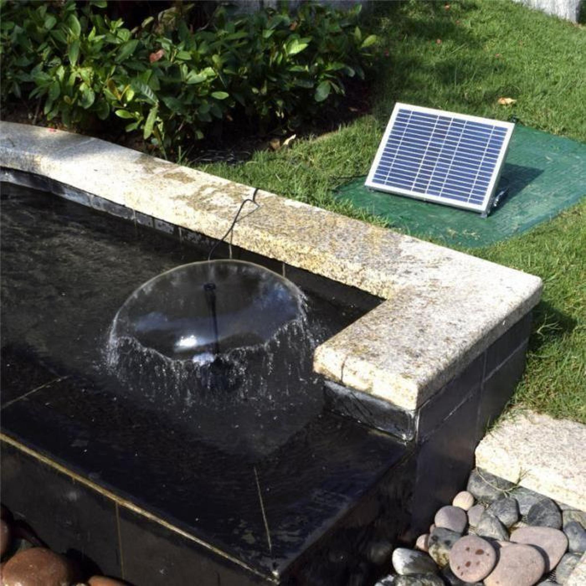 Fountain Solaire 10W Pompe De Jardin Solar Pump Arroseur pas cher