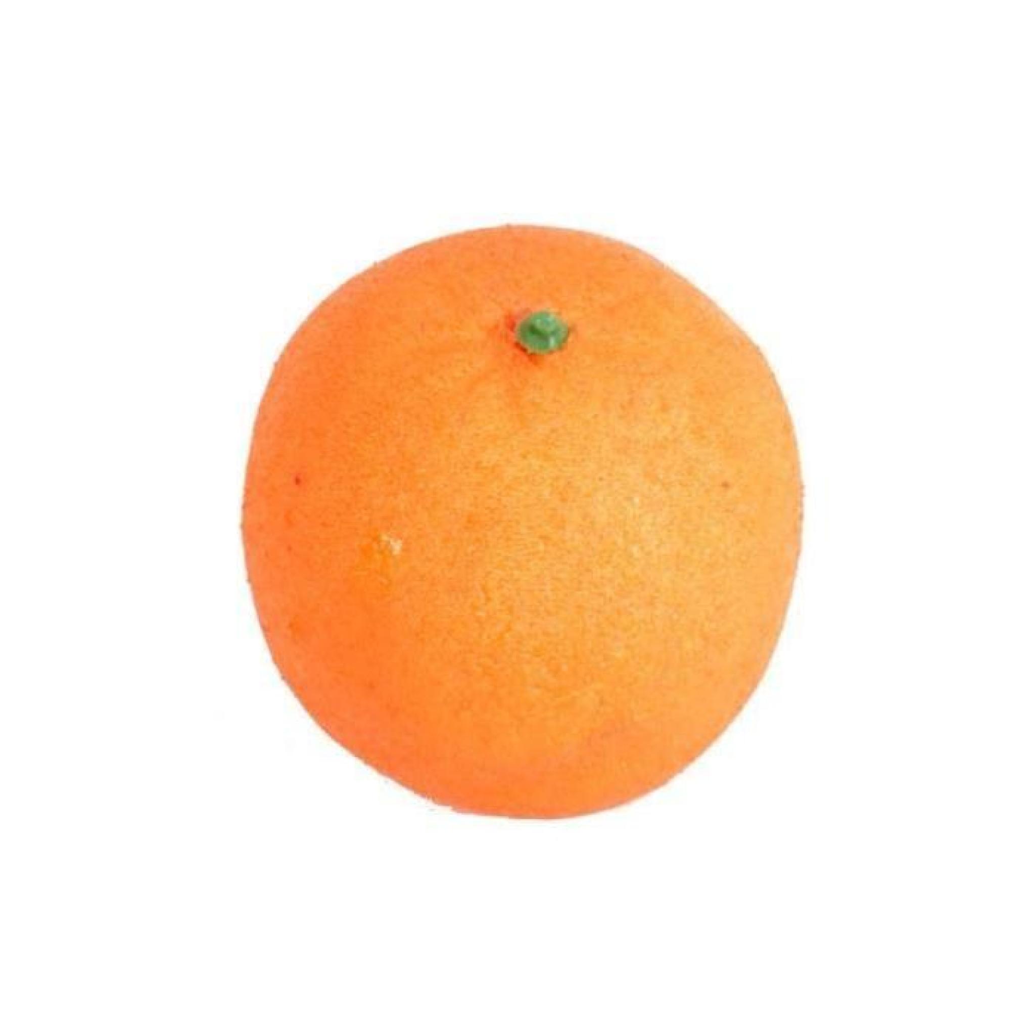 fruit artificiel orange 8cm