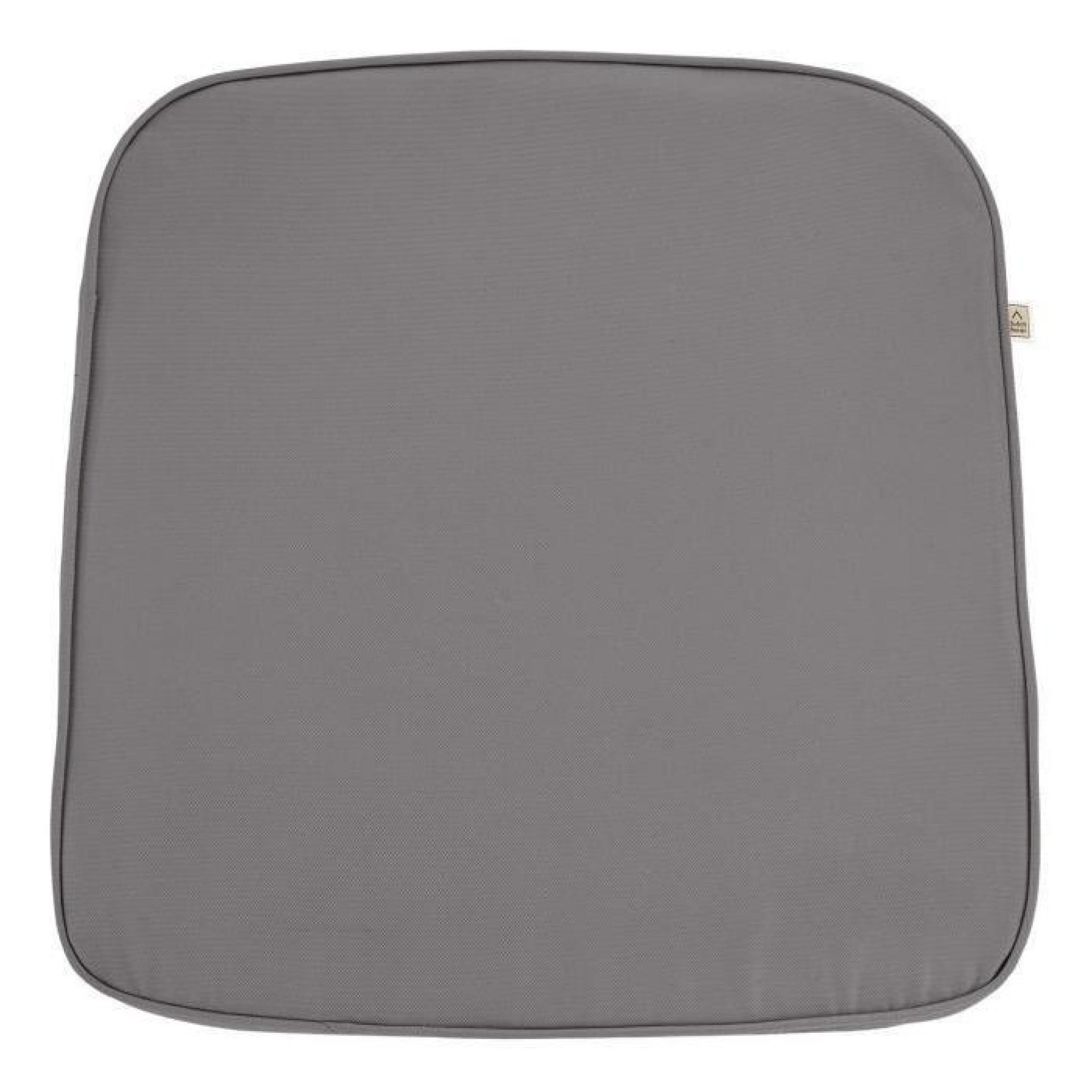 Galette de chaise Sunny PK2 44x46x5 cm gris foncé