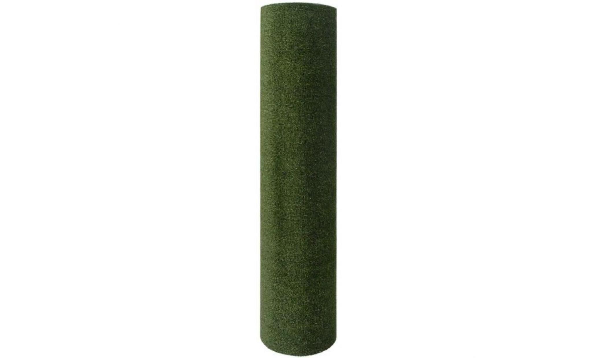 gazon artificiel vert 1x15 m/7 9 mm vert pas cher