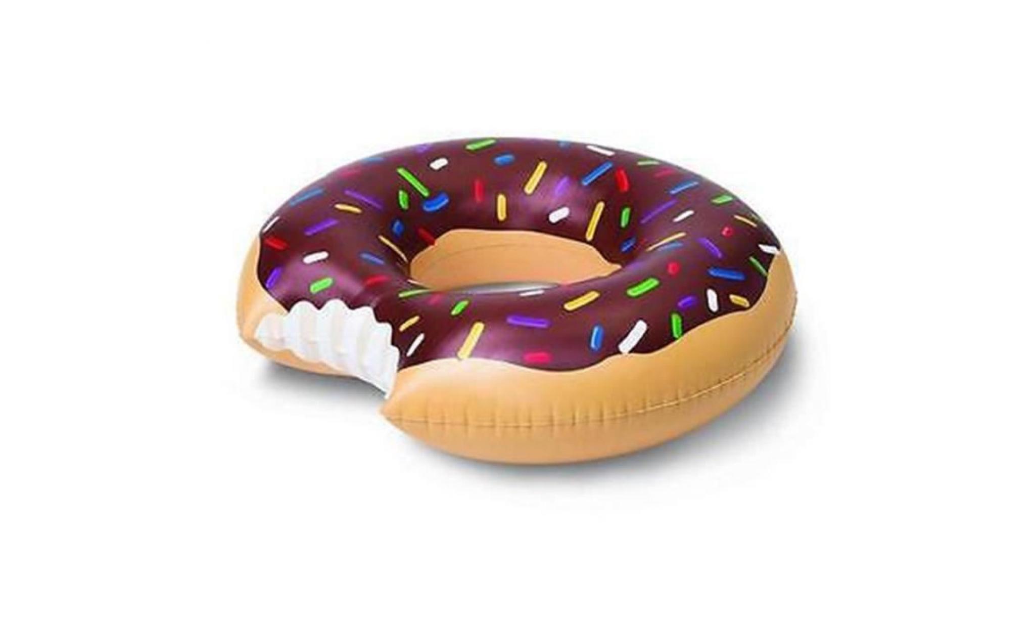 getek® beigne anneau de natation nager anneau flottant sport nautique piscine gonflable jouet (rose   60cm) pas cher