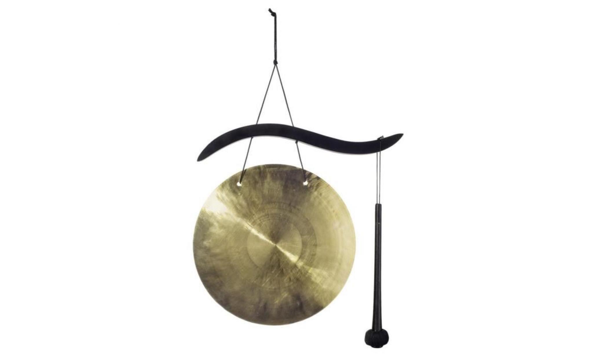 gong suspendu à frapper