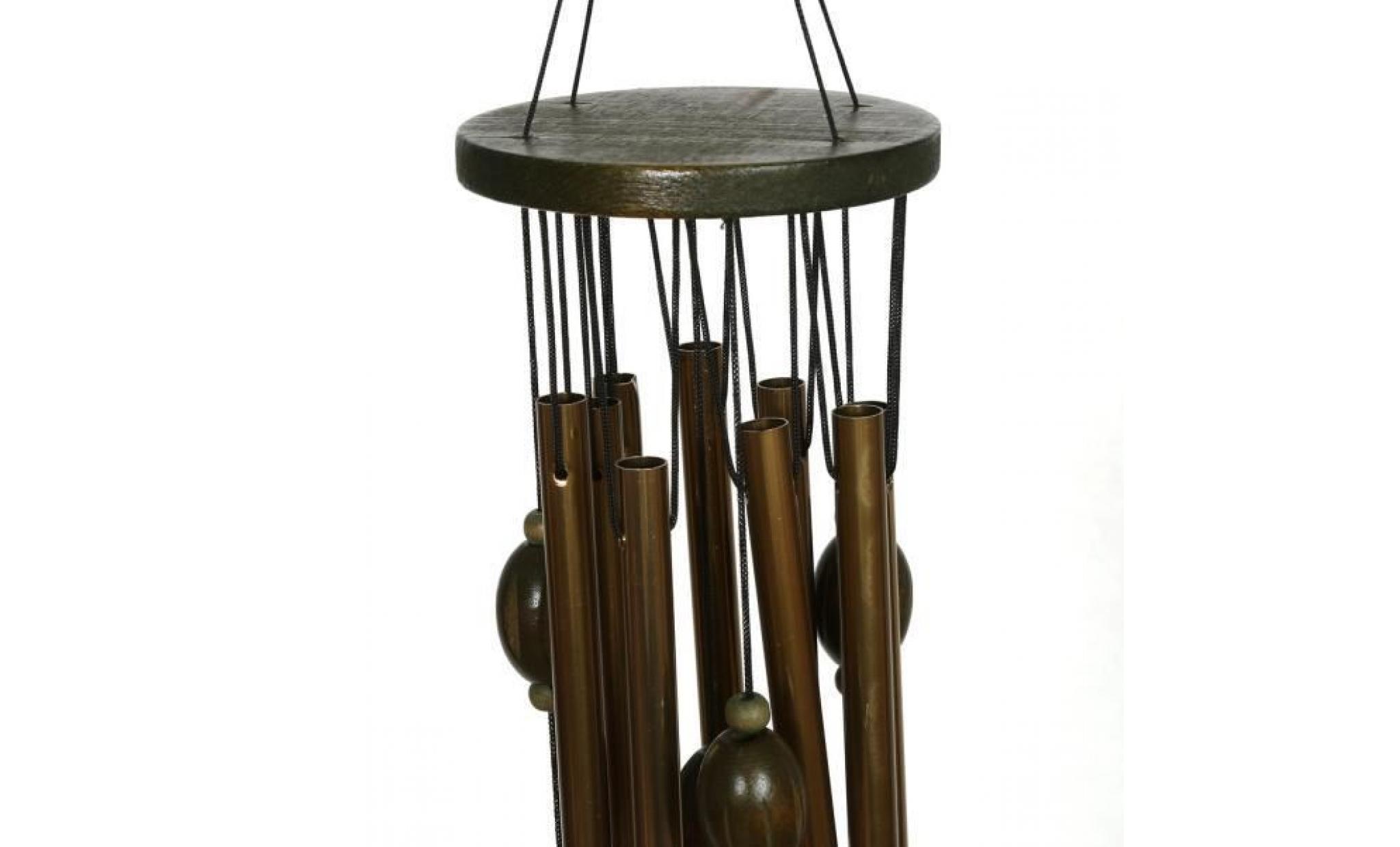 grand son bronze cloche de couleur carillons éoliens  hn2505 pas cher