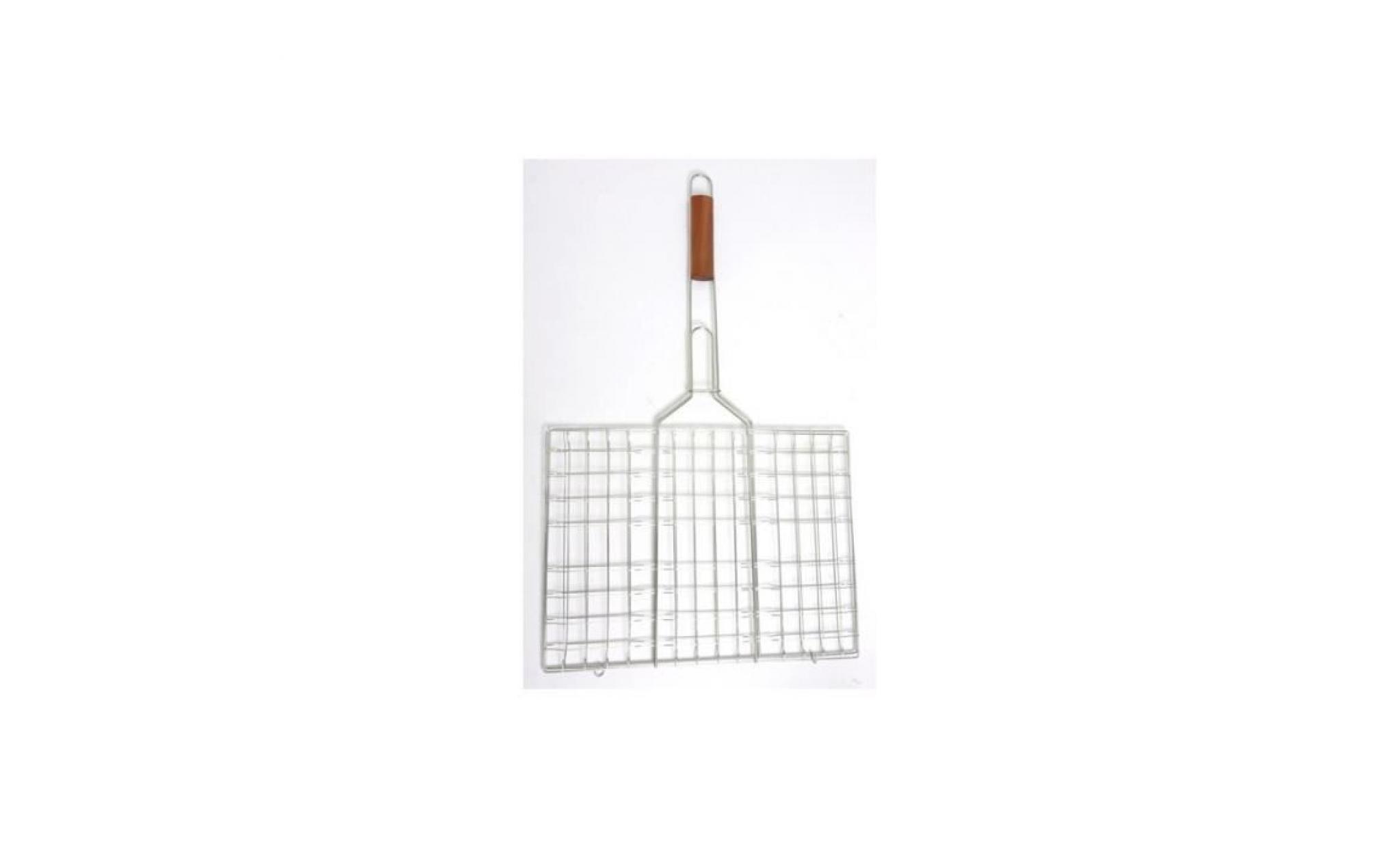 grille barbecue double 30x40cm
