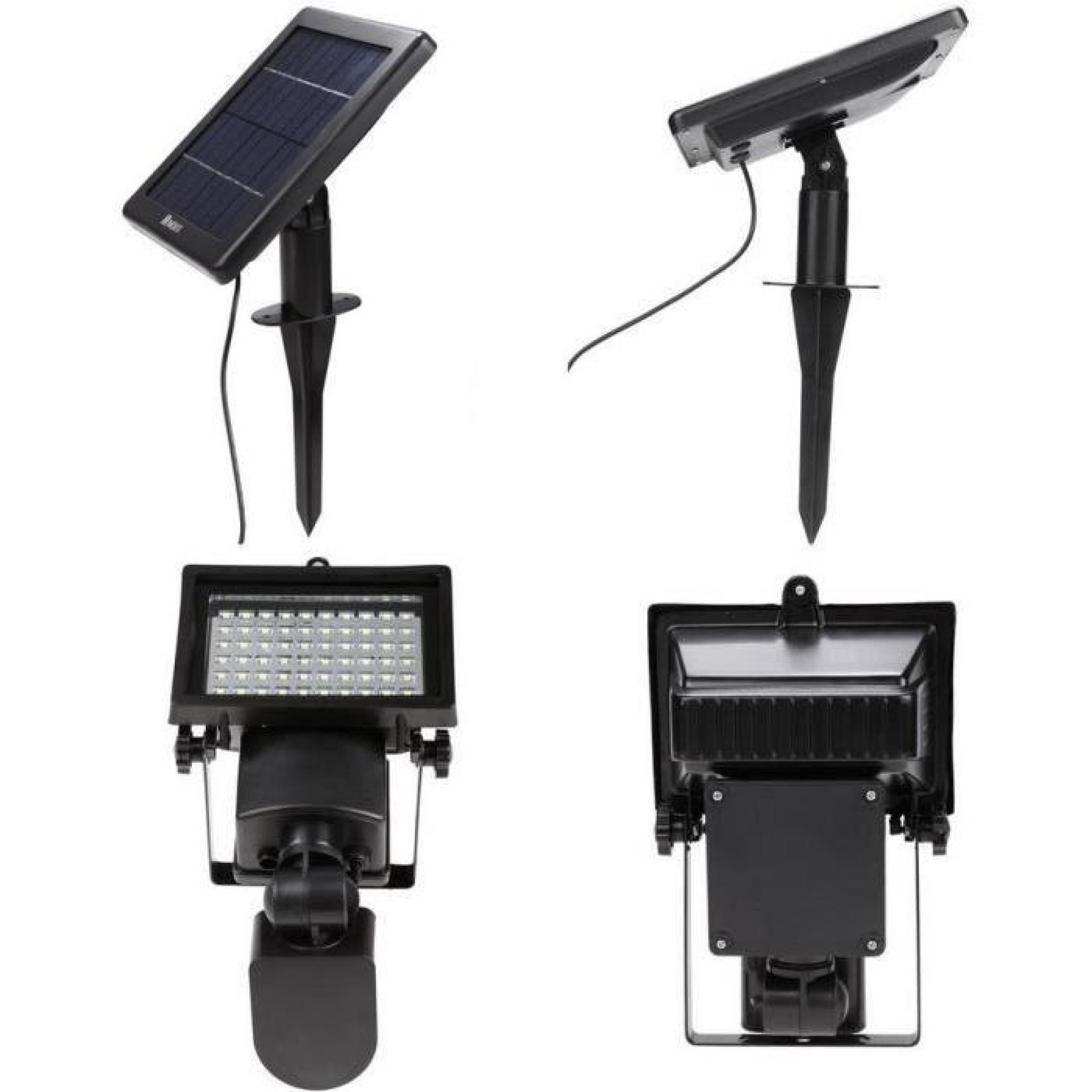 Homdox 60 LED lampe de jardin Guirlande d'exterieure imperméable à l'eau lampe solaire 