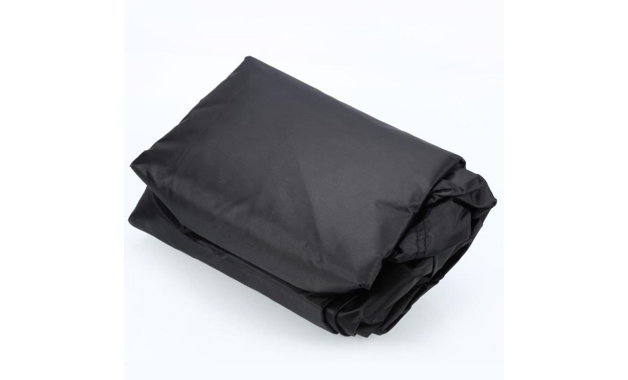 housse bâche couverture barbecue extérieur protecteur de four etanche impeméable noir 100*60*150cm pas cher
