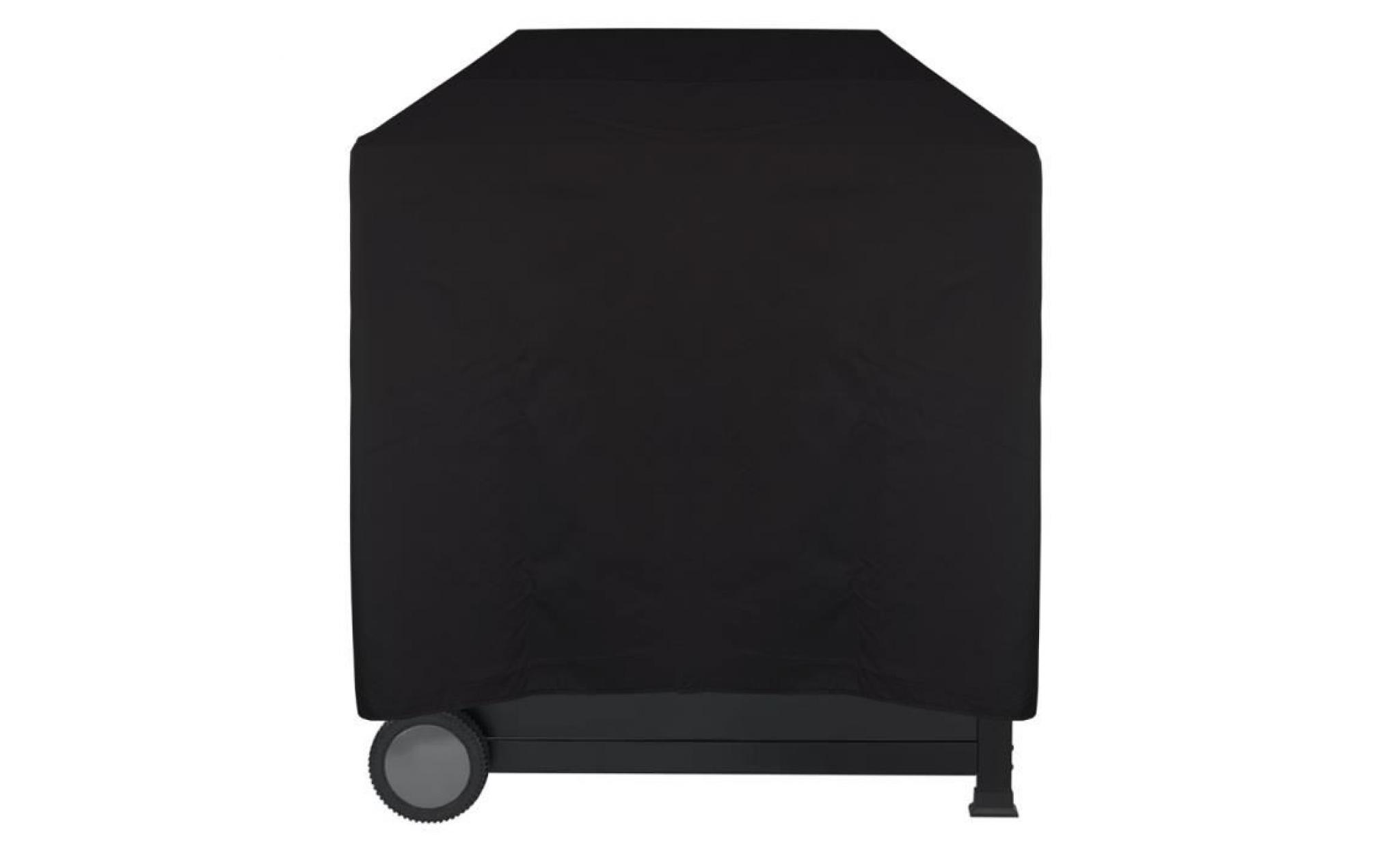 housse pour barbecue imperméable lounge noir, m 78 x 58 x 78 cm   protège contre la pluie, la saleté et les rayons du soleil