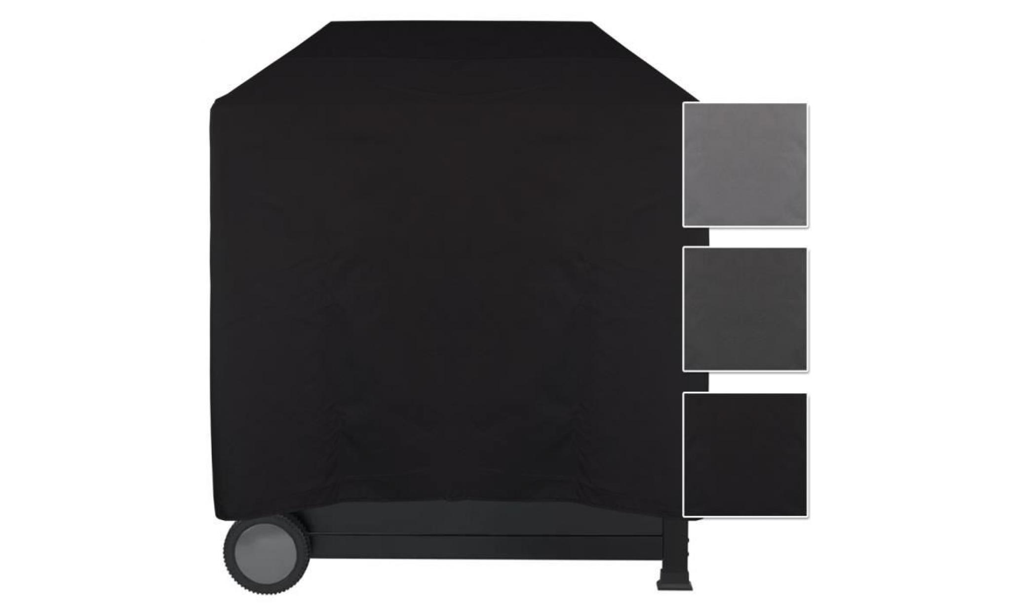 housse pour barbecue imperméable lounge noir, m 78 x 58 x 78 cm   protège contre la pluie, la saleté et les rayons du soleil pas cher