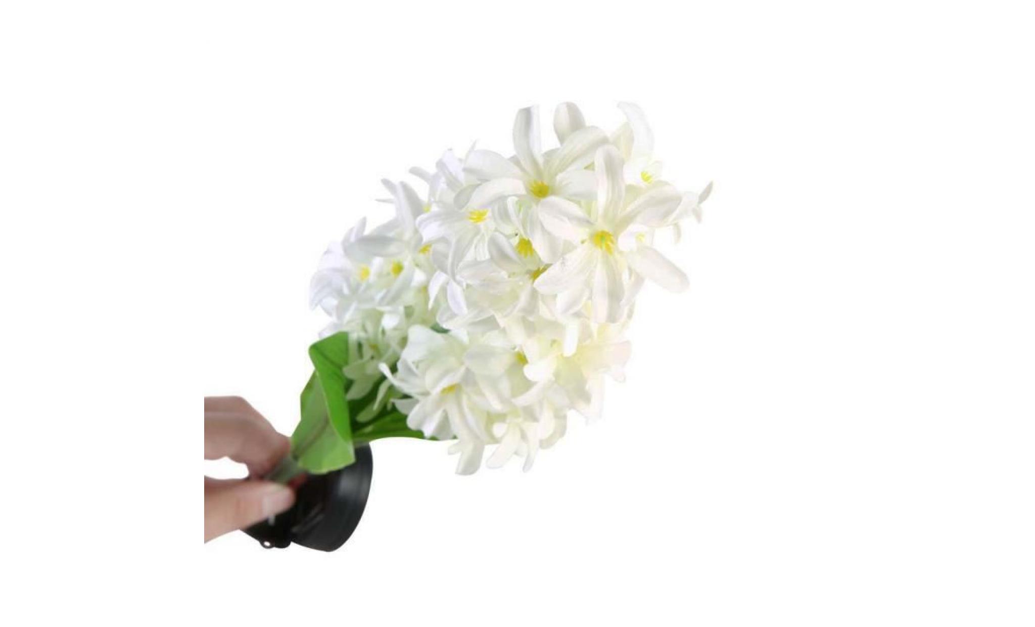 hyacinth   lampe à led solaire   blanc chaud gd42 pas cher