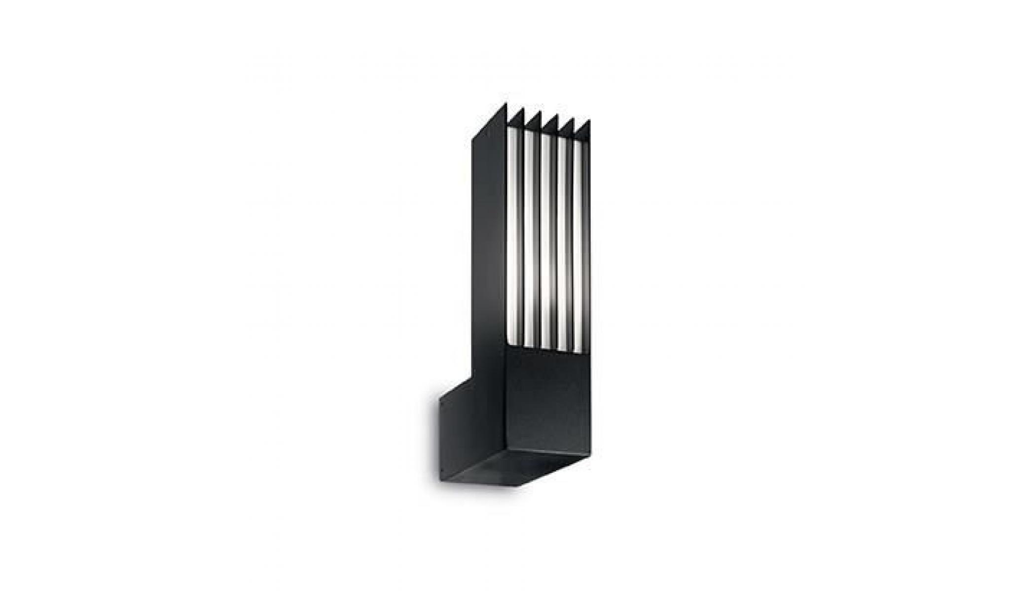 ideal lux lighting   marte anthracite wall light   ideal lux 135854