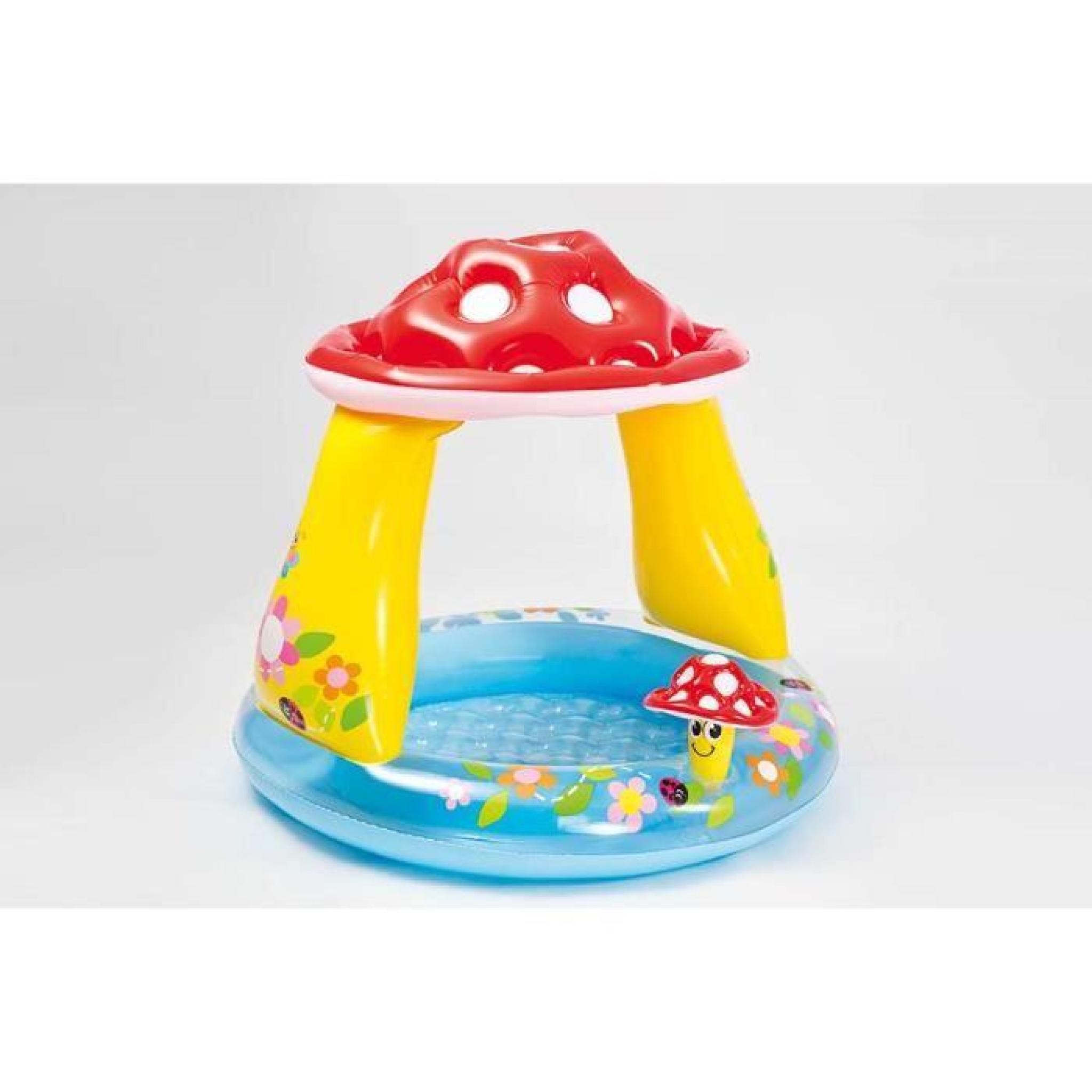 Intex 57114 Mushroom Baby Pool piscine gonflable pour enfants aire de jeux