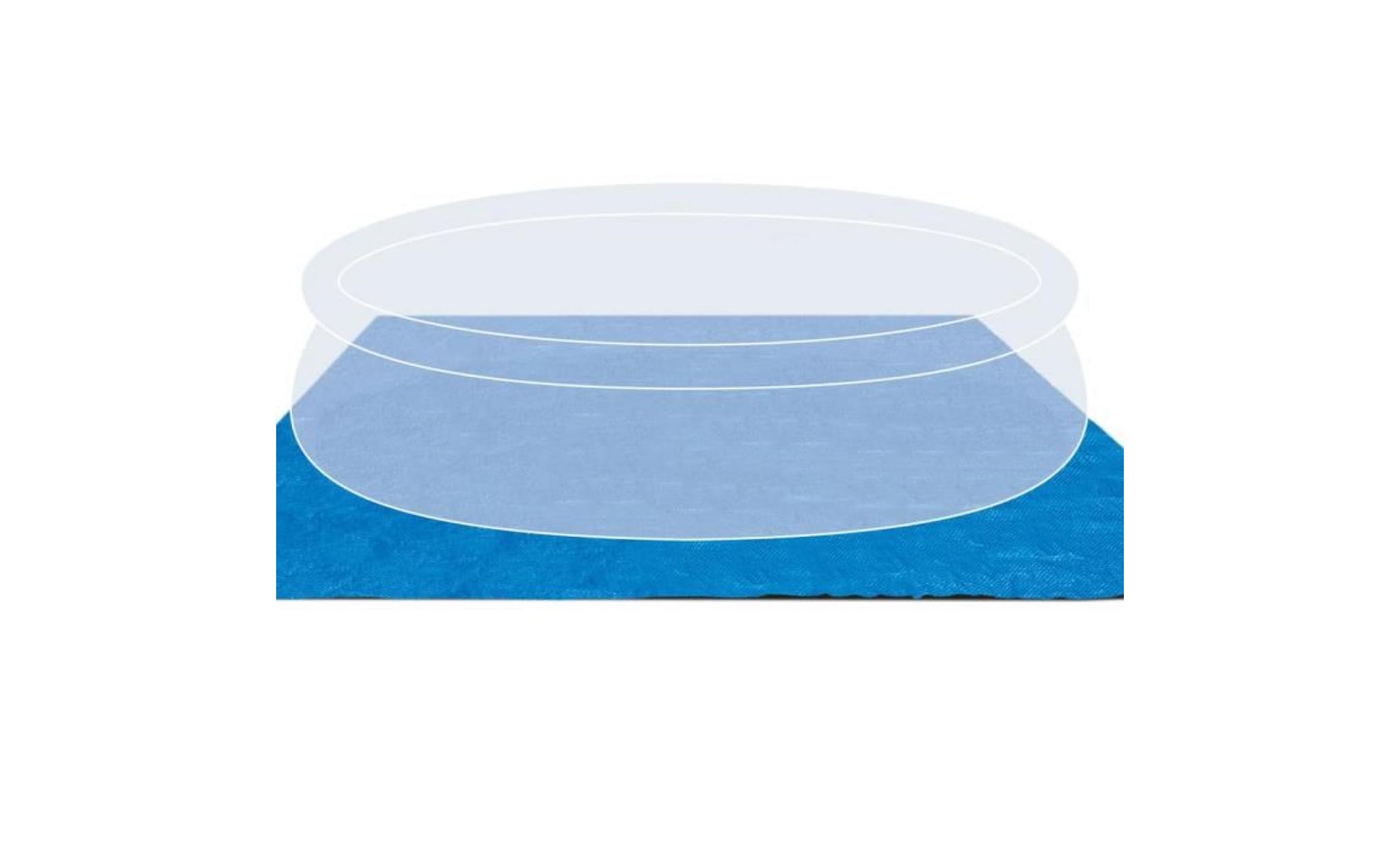 intex tapis carré de sol pour piscine 472 x 472 cm 28048