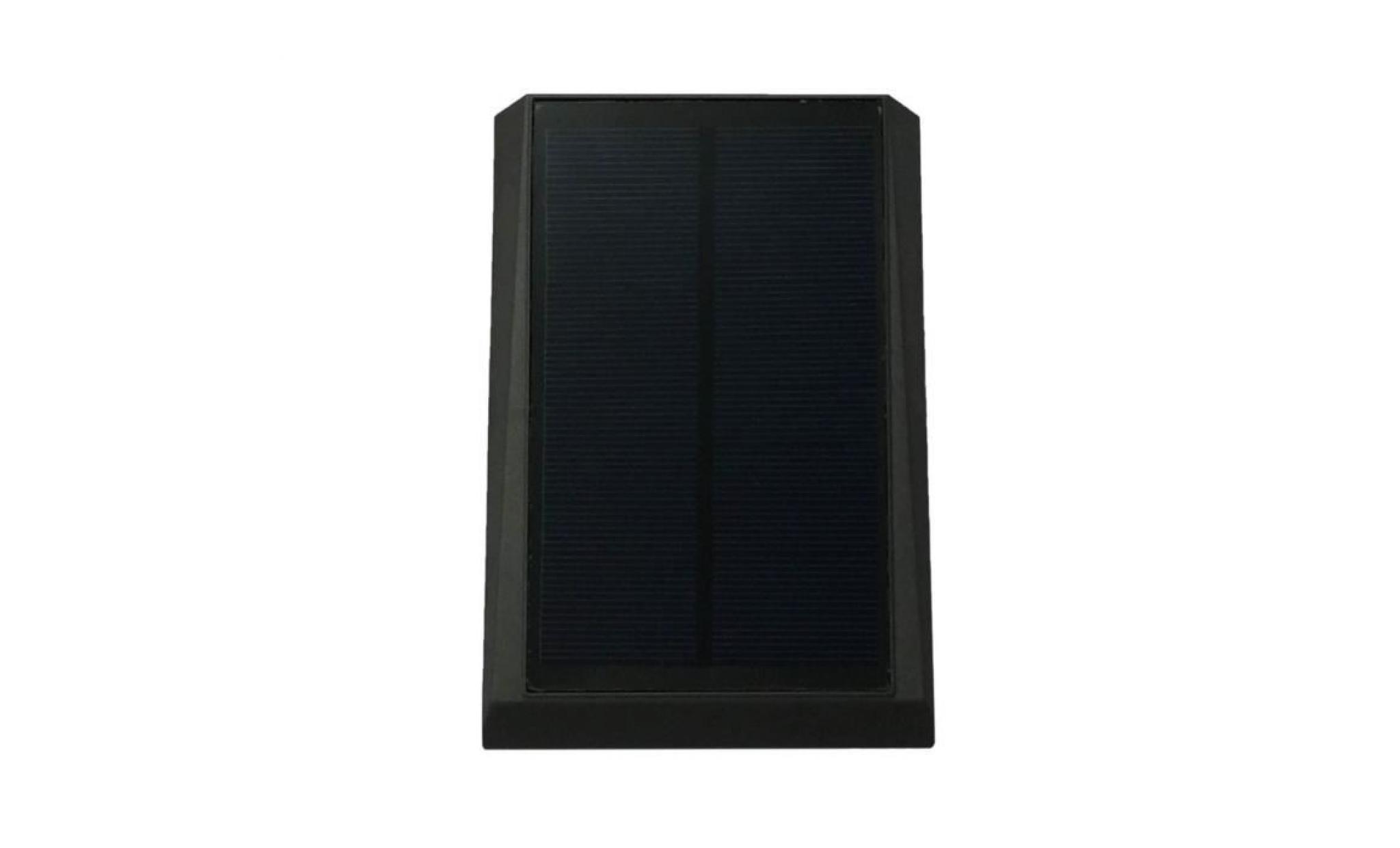 ismartdigi 0.2w 18led applique lampe capteur solaire pour mur   gris pas cher