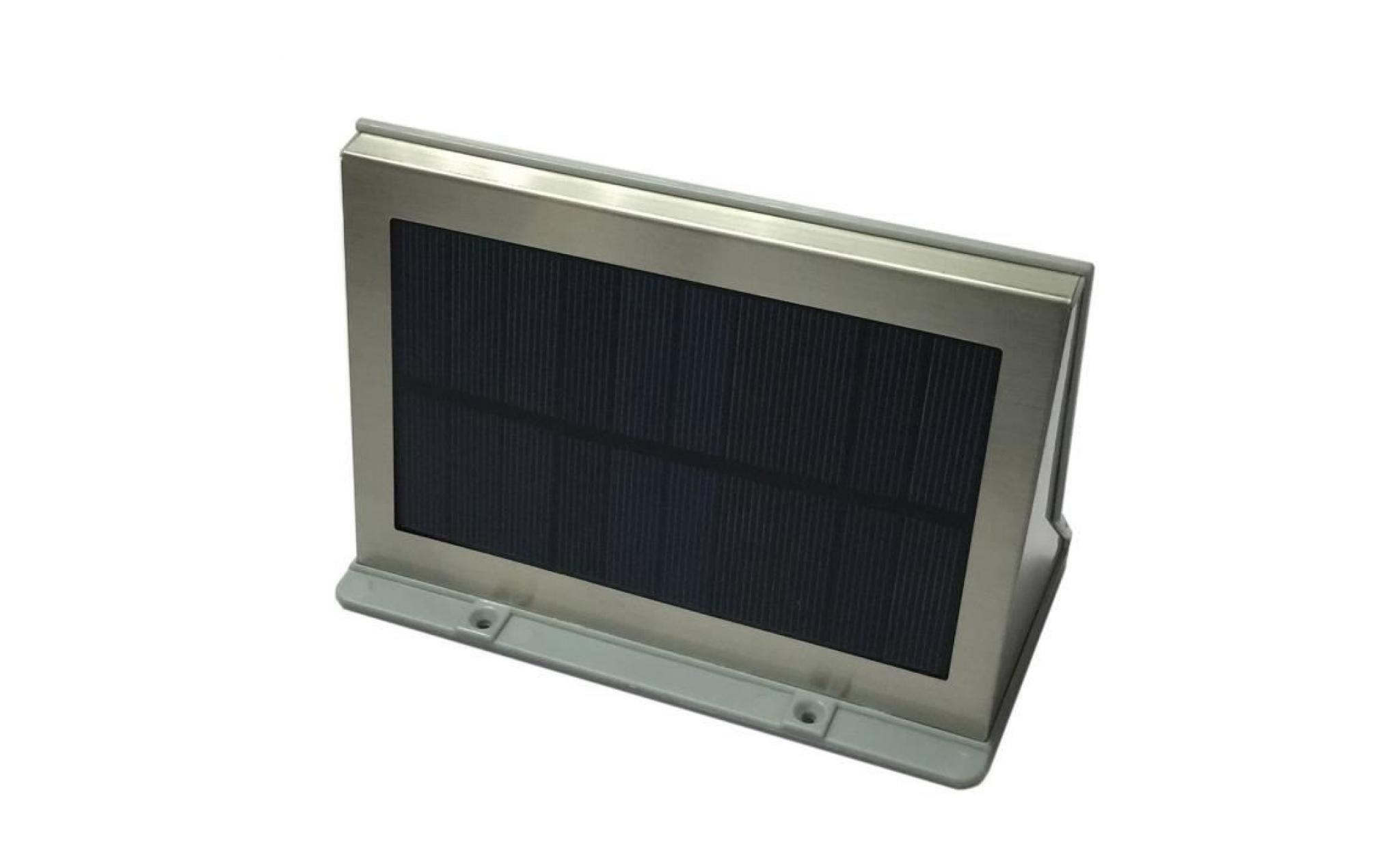 ismartdigi 0.2w 21led applique lampe capteur solaire pour mur   gris pas cher