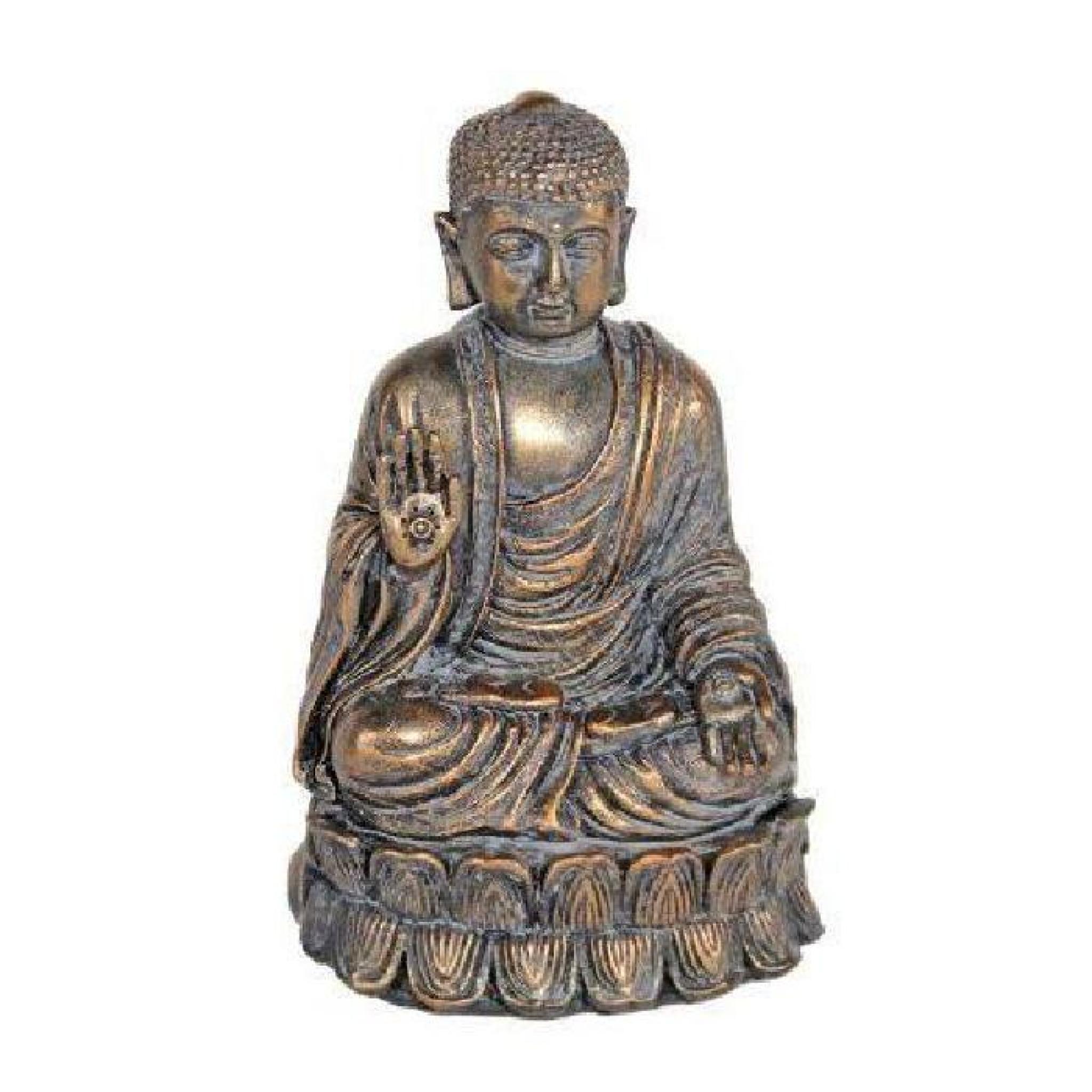 JÃ¤nig 10856 Statuette de Bouddha Cuivré Hauteu…