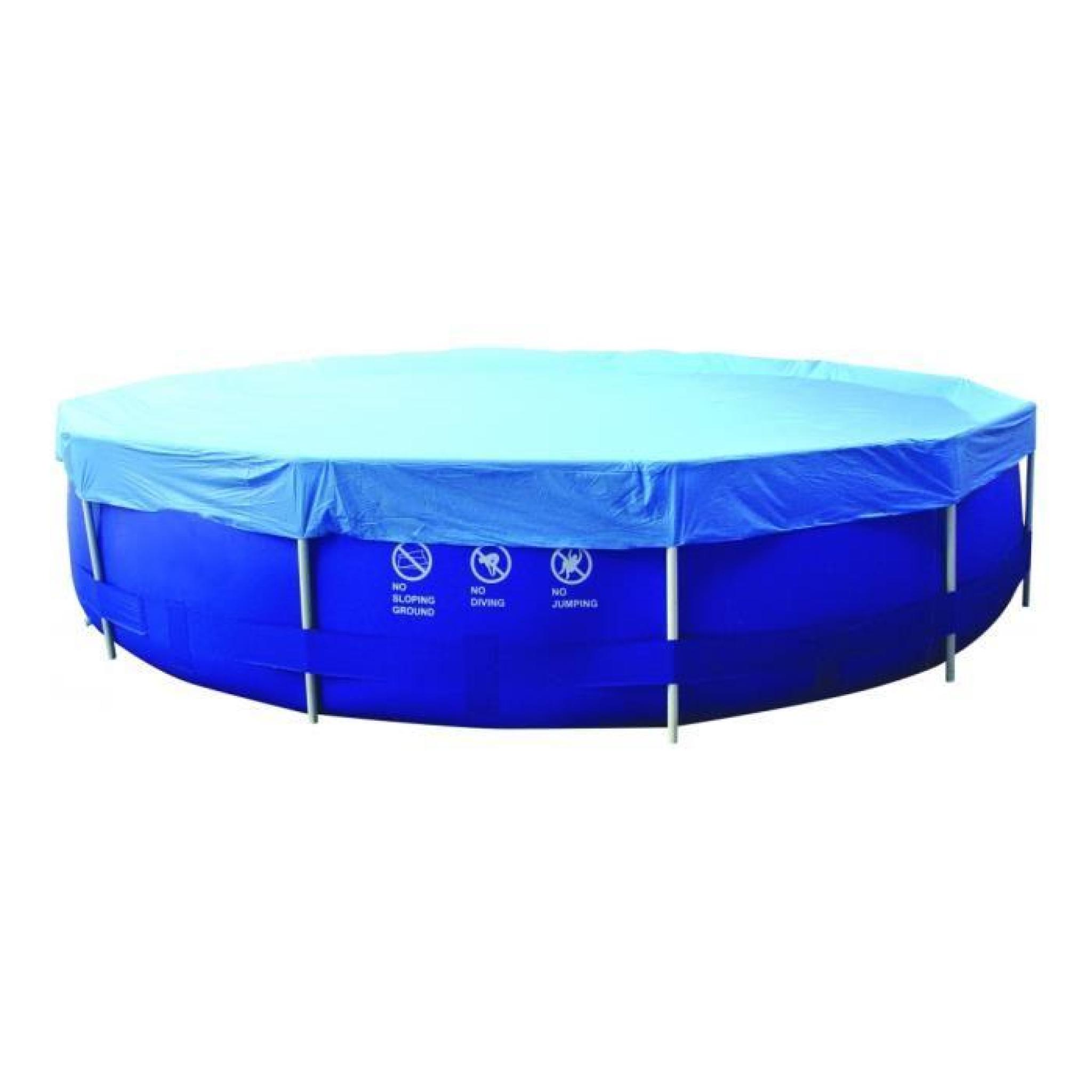 Jilong - Couverture piscine ronde 540 cm - Bleu