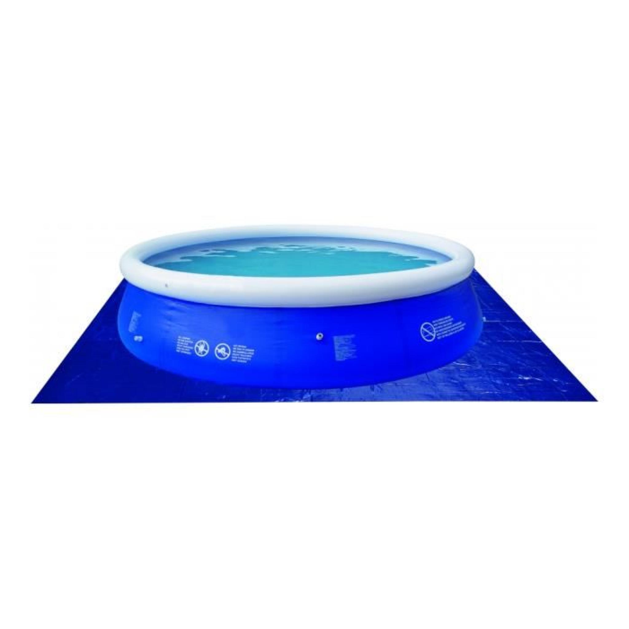 Jilong - Tapis protection 478x478 cm - Bleu