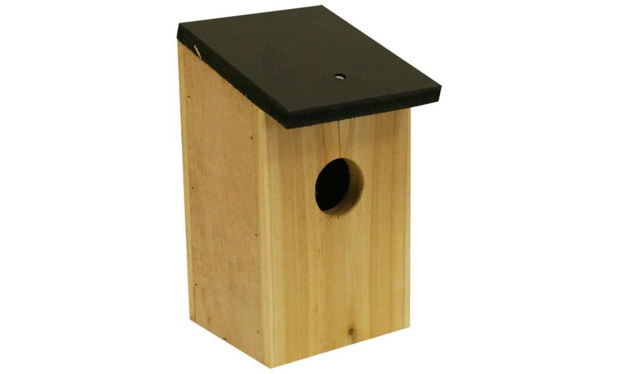 kingfisher oiseau boîte extérieure jardin d'oiseaux en bois traditionnel nichoir