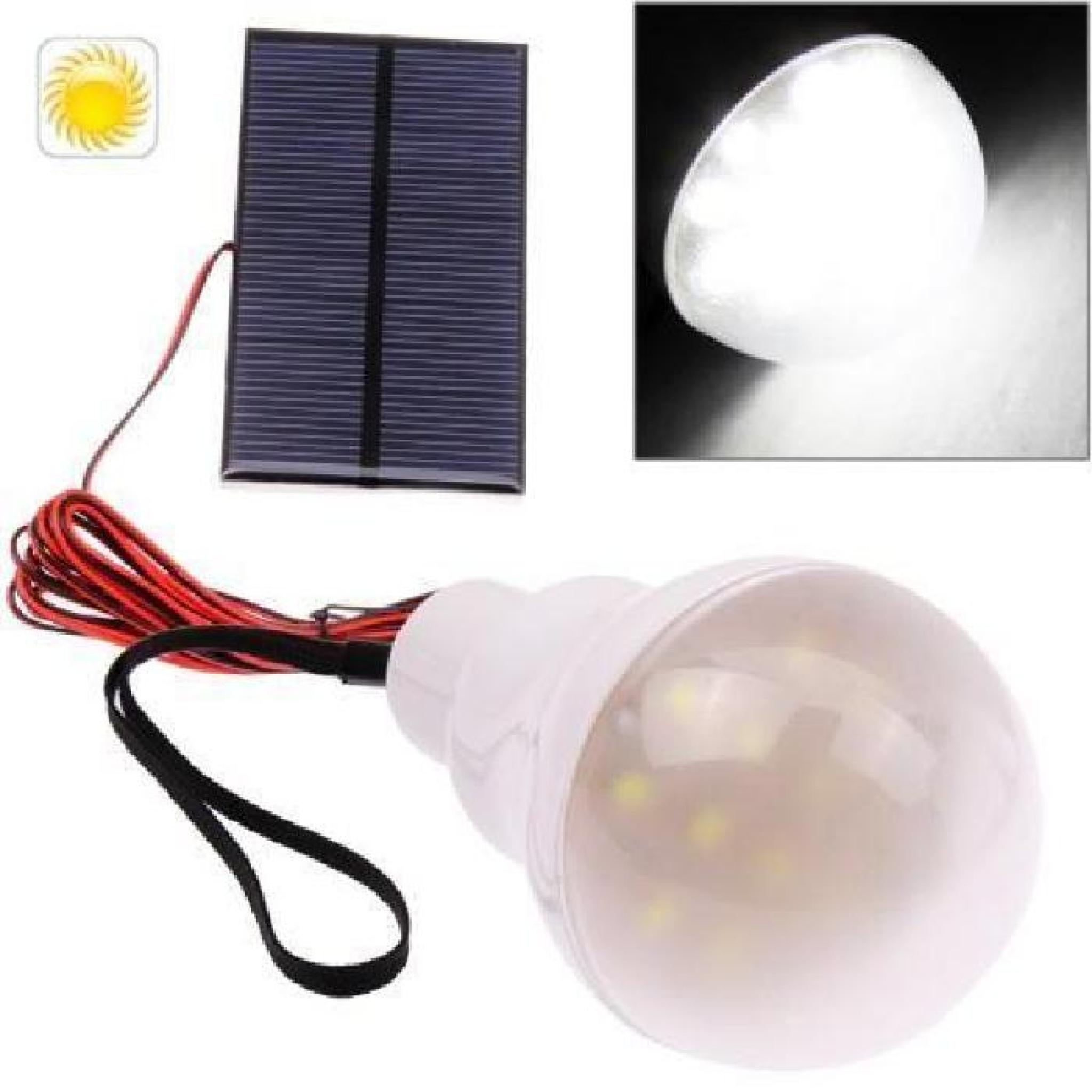 Kit Ampoule LED avec panneau solaire