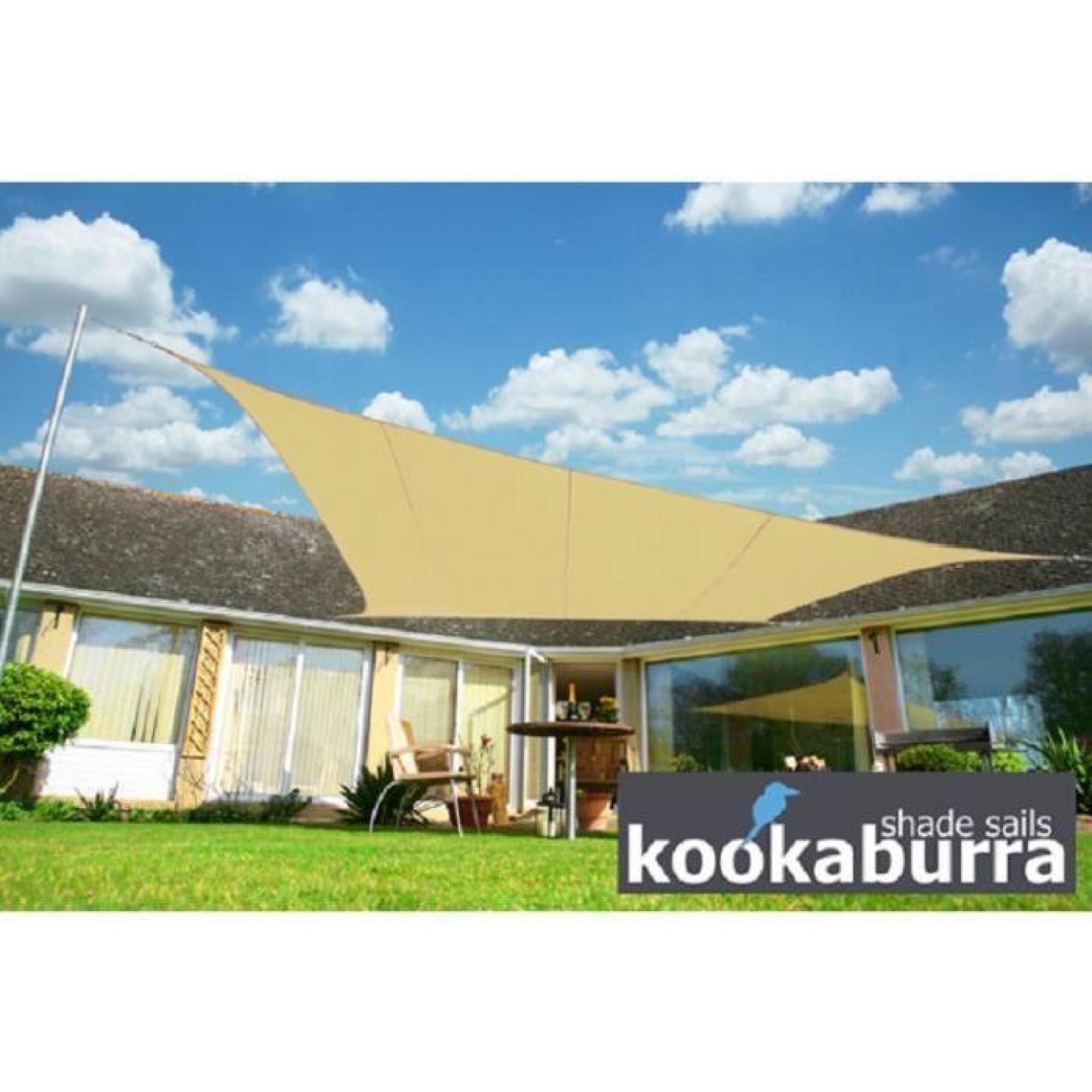 Kookaburra 5mx4m rectangulaire en voile d'ombrage Sand respirant (articles)