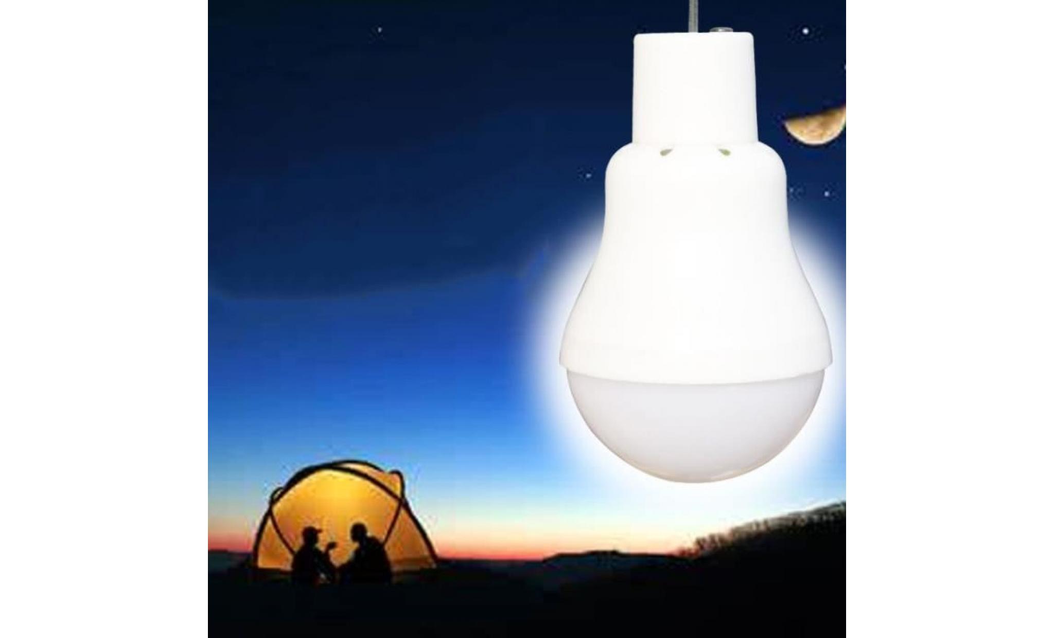 l'énergie solaire extérieure économiseuse d'énergie 12 ampoules de leds pour la pêche de tente de camping à la maison