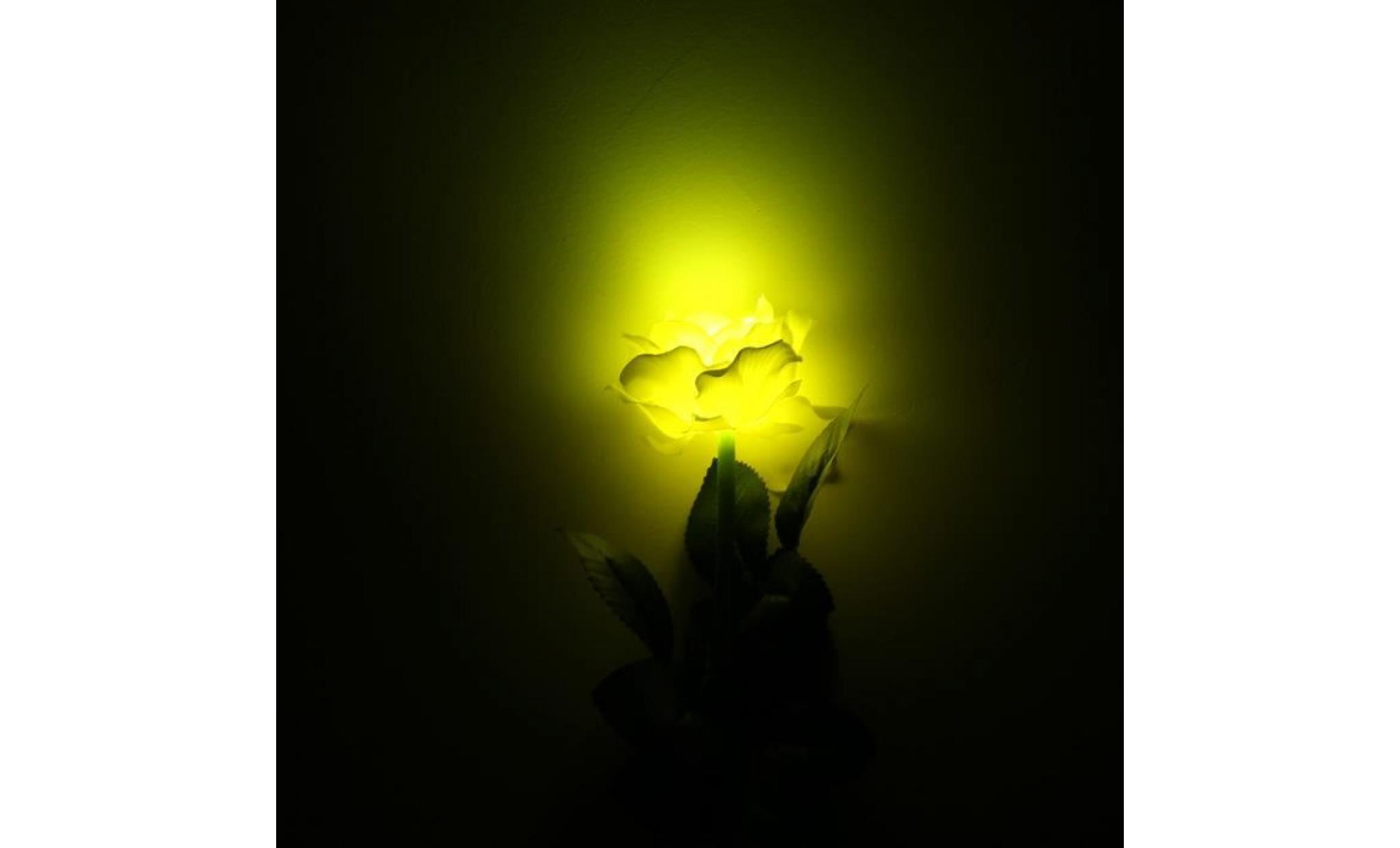 lampe de fleure Énergie solaire jardin de roses extérieur 1.2v 0.15w uk rouge pas cher