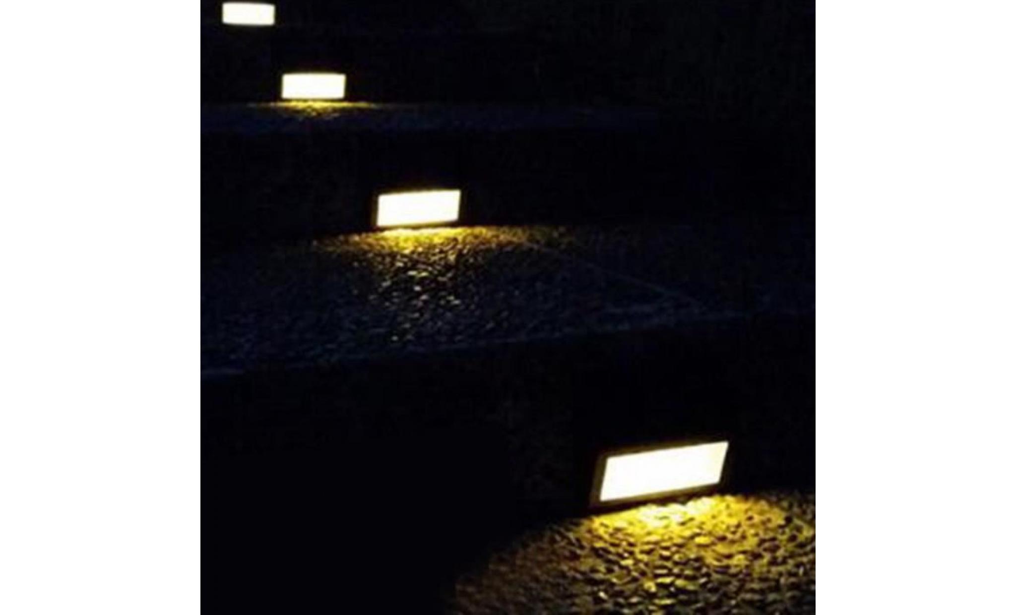 lampe de lumières de pont d'étape de jardin de lumière de mur de sonde de lumière d'énergie solaire de led@zsy586 pas cher