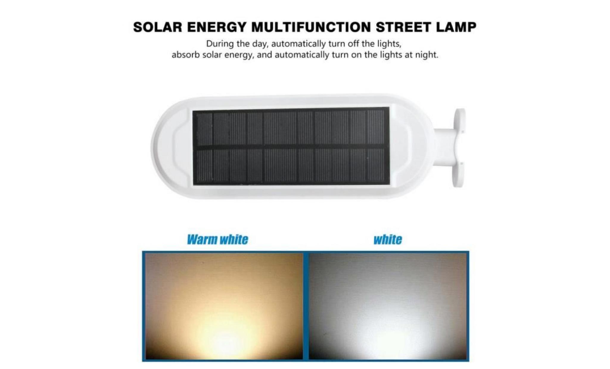 lampe de mur led pour éclairage de jardin à induction solaire de détection de mouvement à induction pas cher