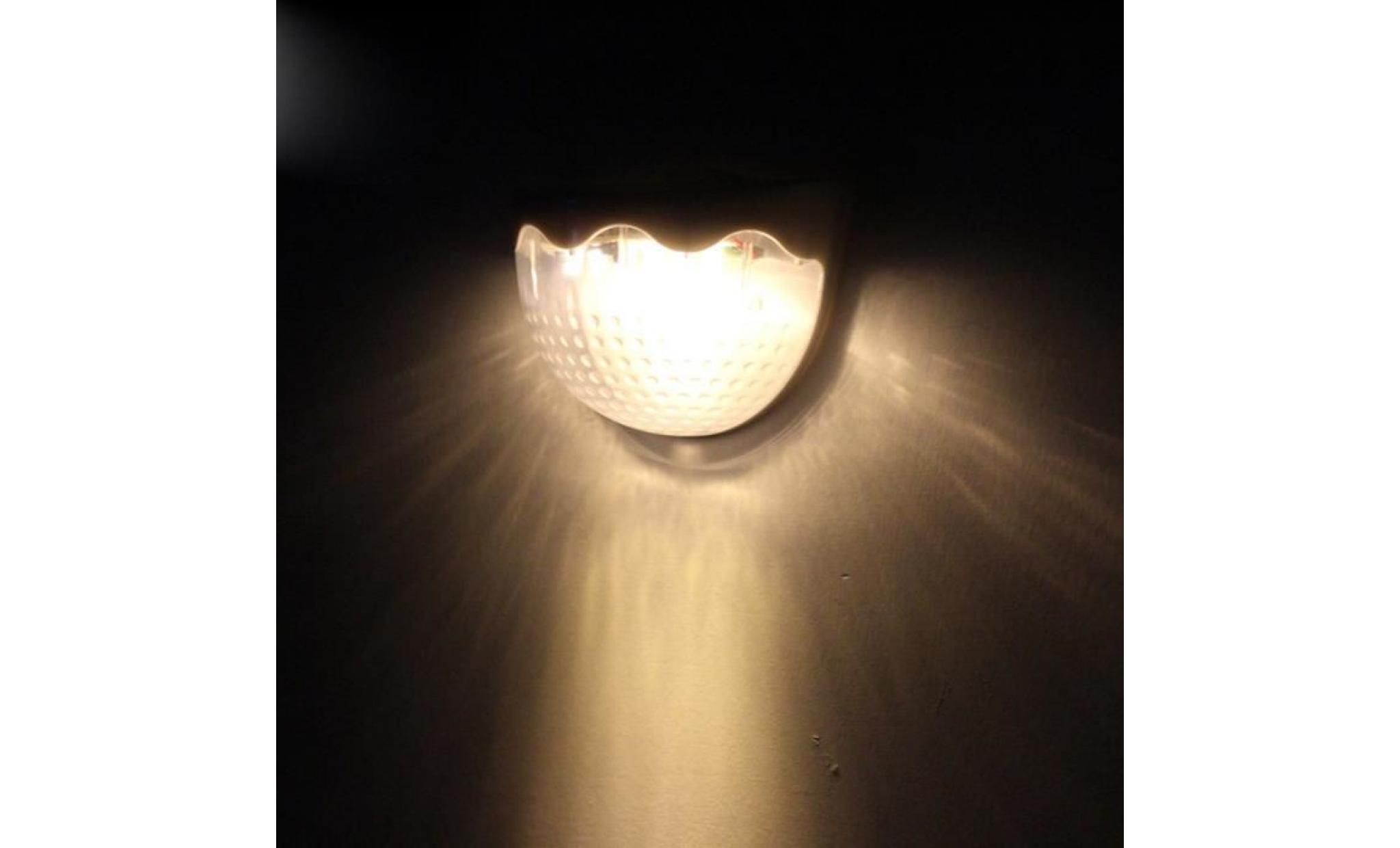 lampe extérieure imperméable de jardin de lumière de mur de sonde de mouvement de pir de puissance solaire de led@zsy738