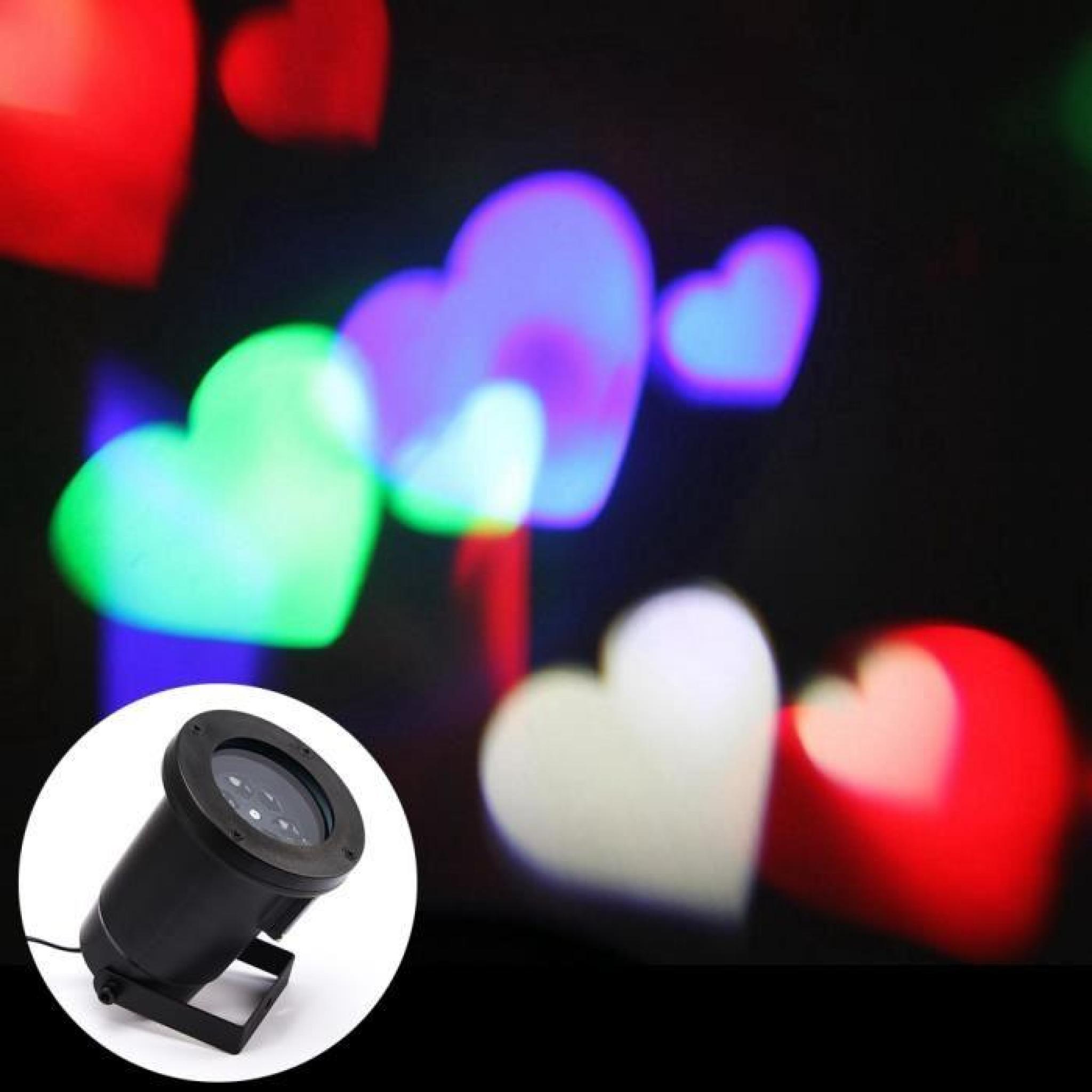 Lampe LED amour maison pelouse lampe extérieure lampe vacances décor - couleur