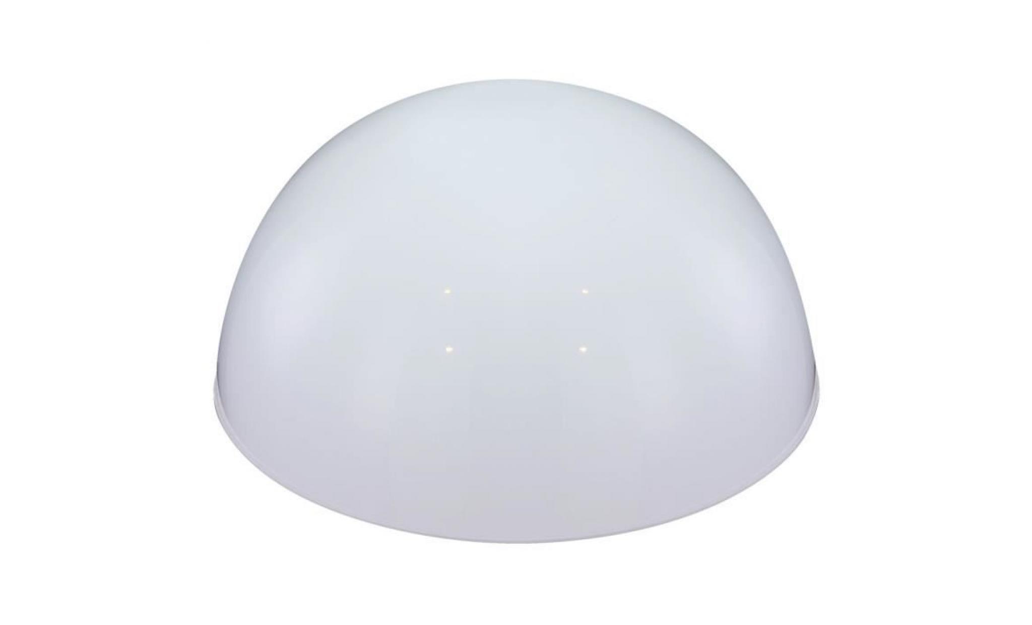 globo lighting applique solaire   plastique blanc   ip44
