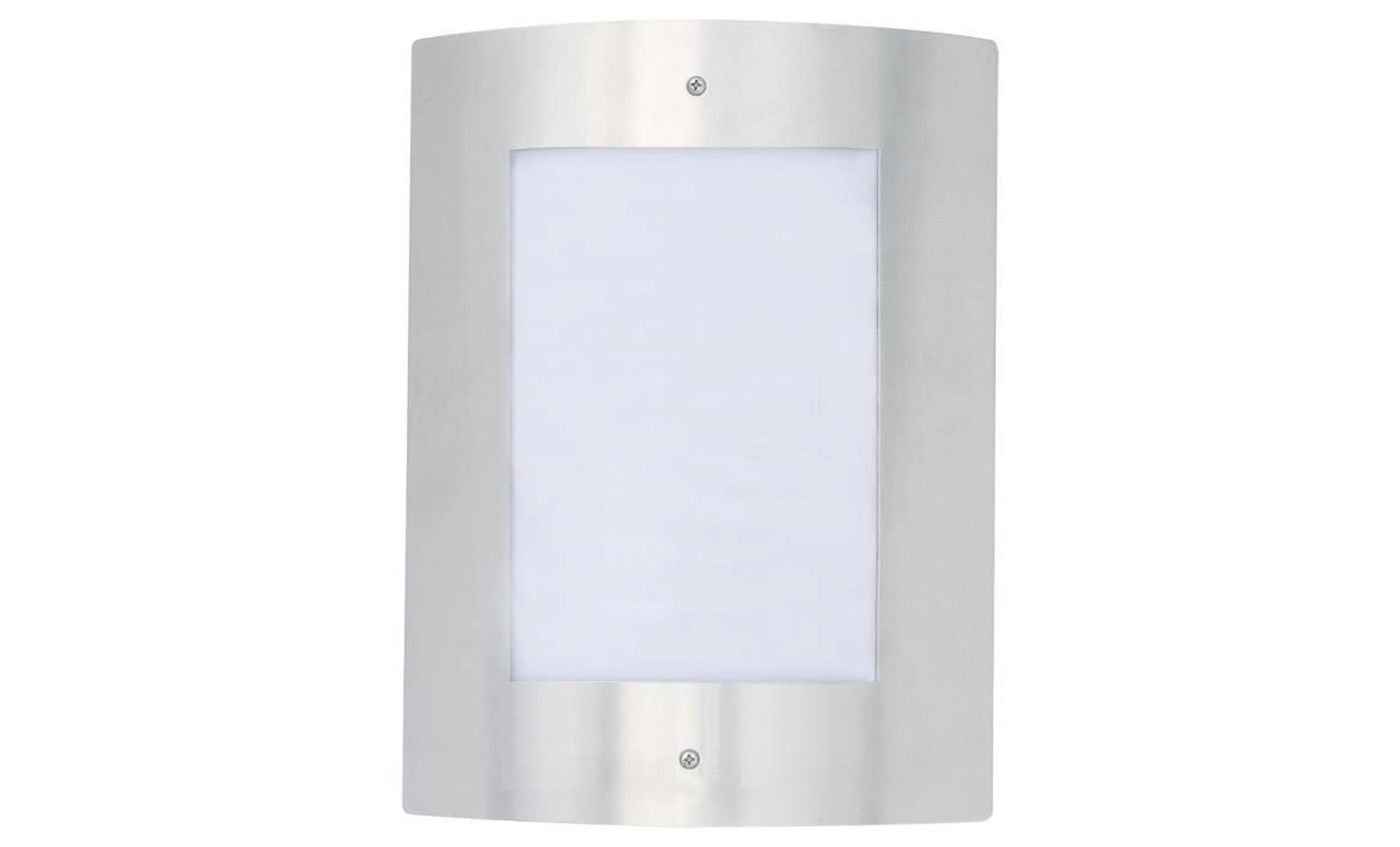 lampe rabalux denver 1 • lampes d'extérieur • couleur: acier inoxydable • blanc • matière: métal • plastique • ref: 8287