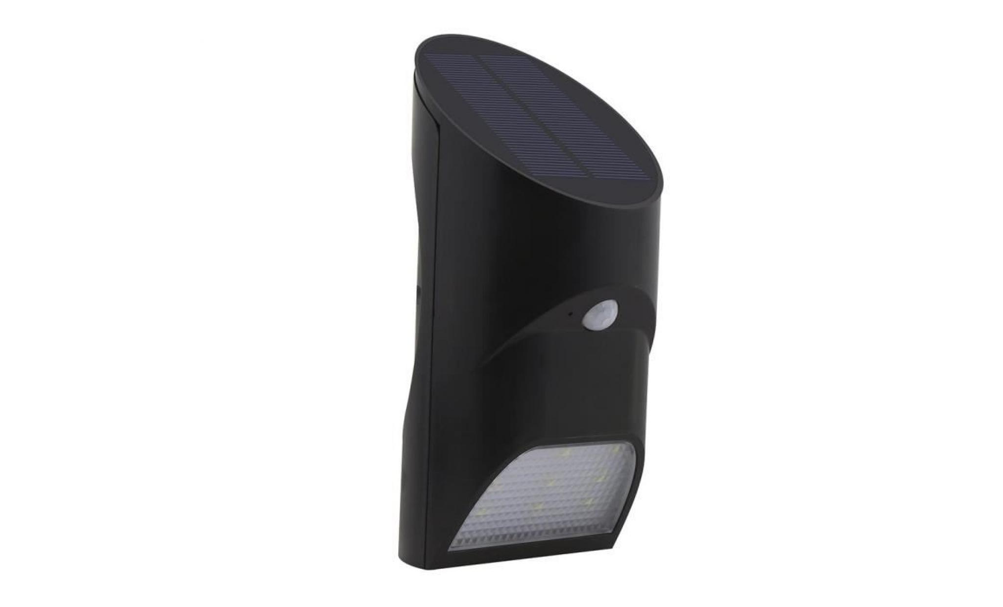 Lampe solaire 9 LED Imperméable Noir