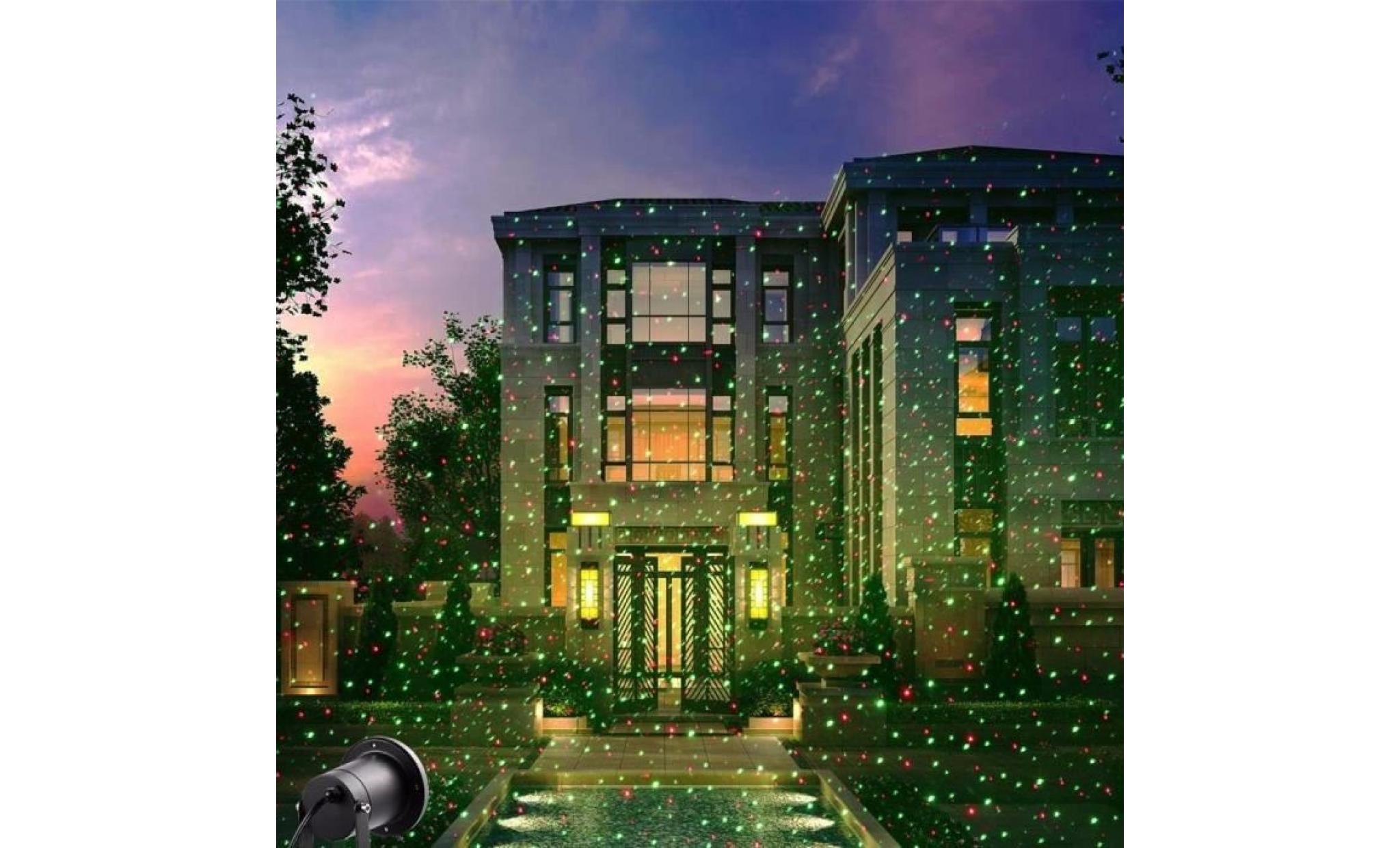 laser led lumières noël lumières maison décoration romantique sky projecteur de jardin extérieur pas cher