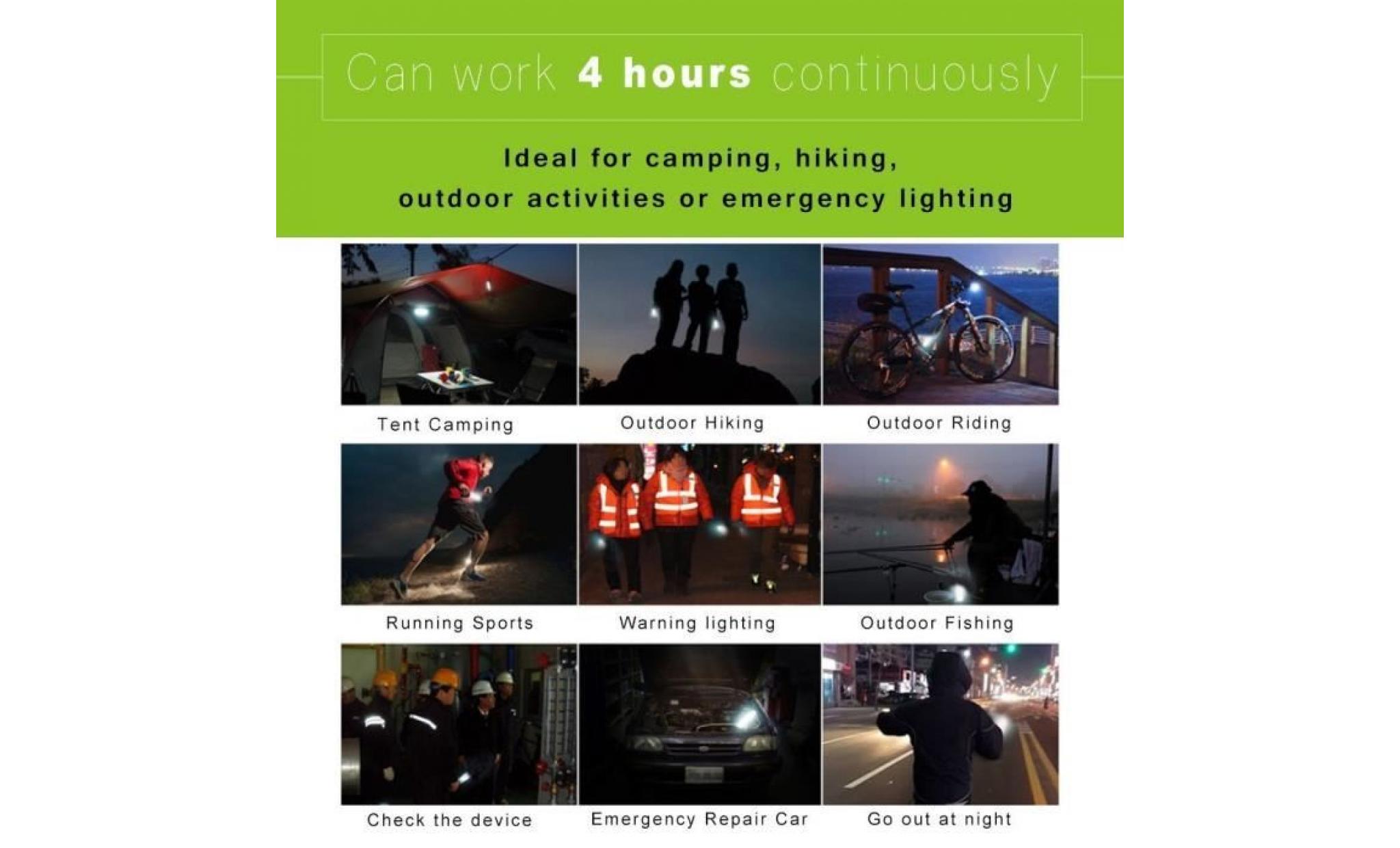 led à energie solaire lumière spot ampoule led portable lampe solaire 15w pour eclairage extérieur randonnée camping tente de pêche pas cher