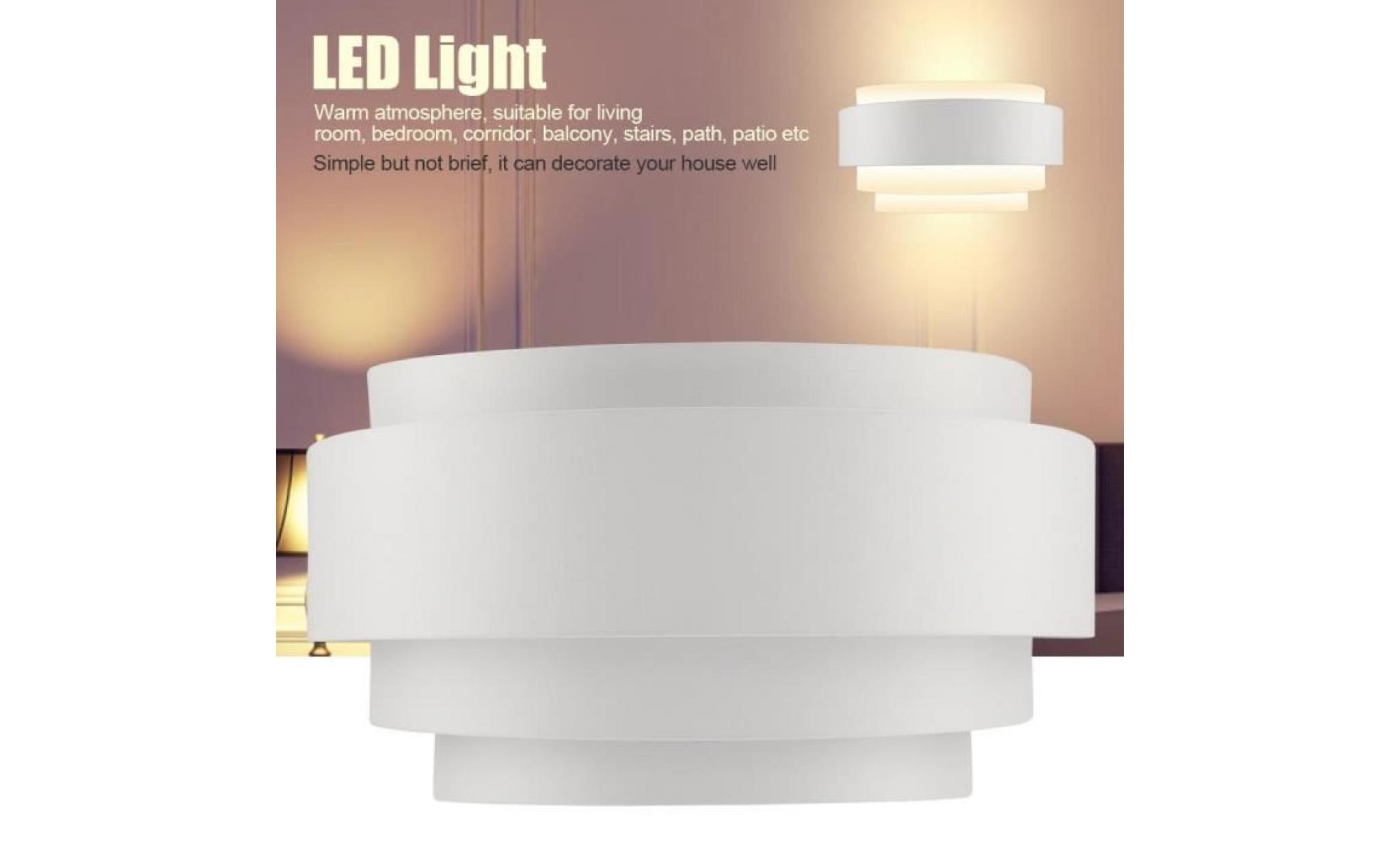 led applique moderne lumière led  jusqu'à la lumières de mur en bas pour le salon 25 * 13.5 * 12cm blanche  tip