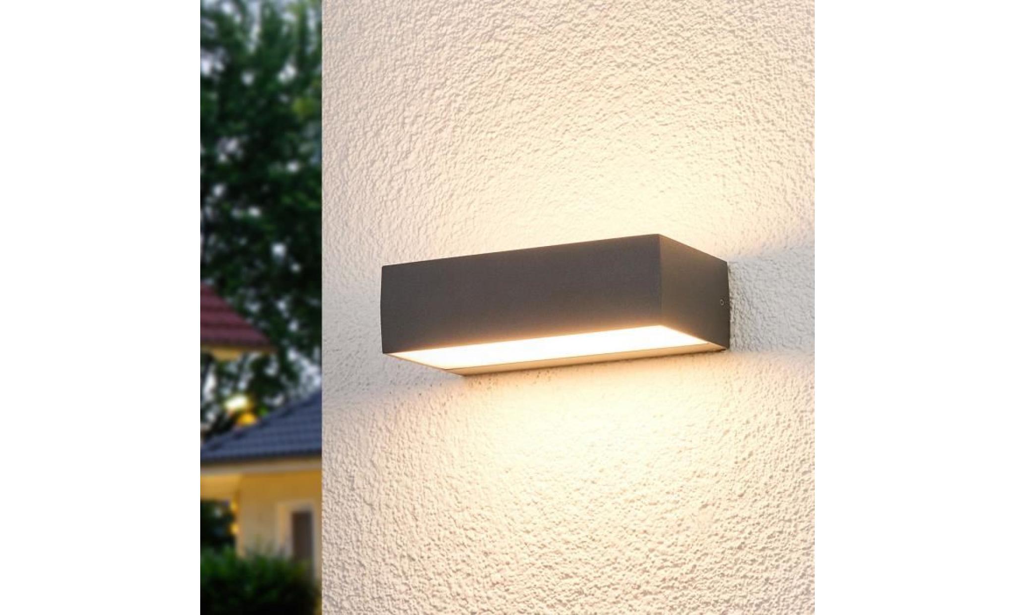 Lissi - applique d’extérieur LED de forme carrée