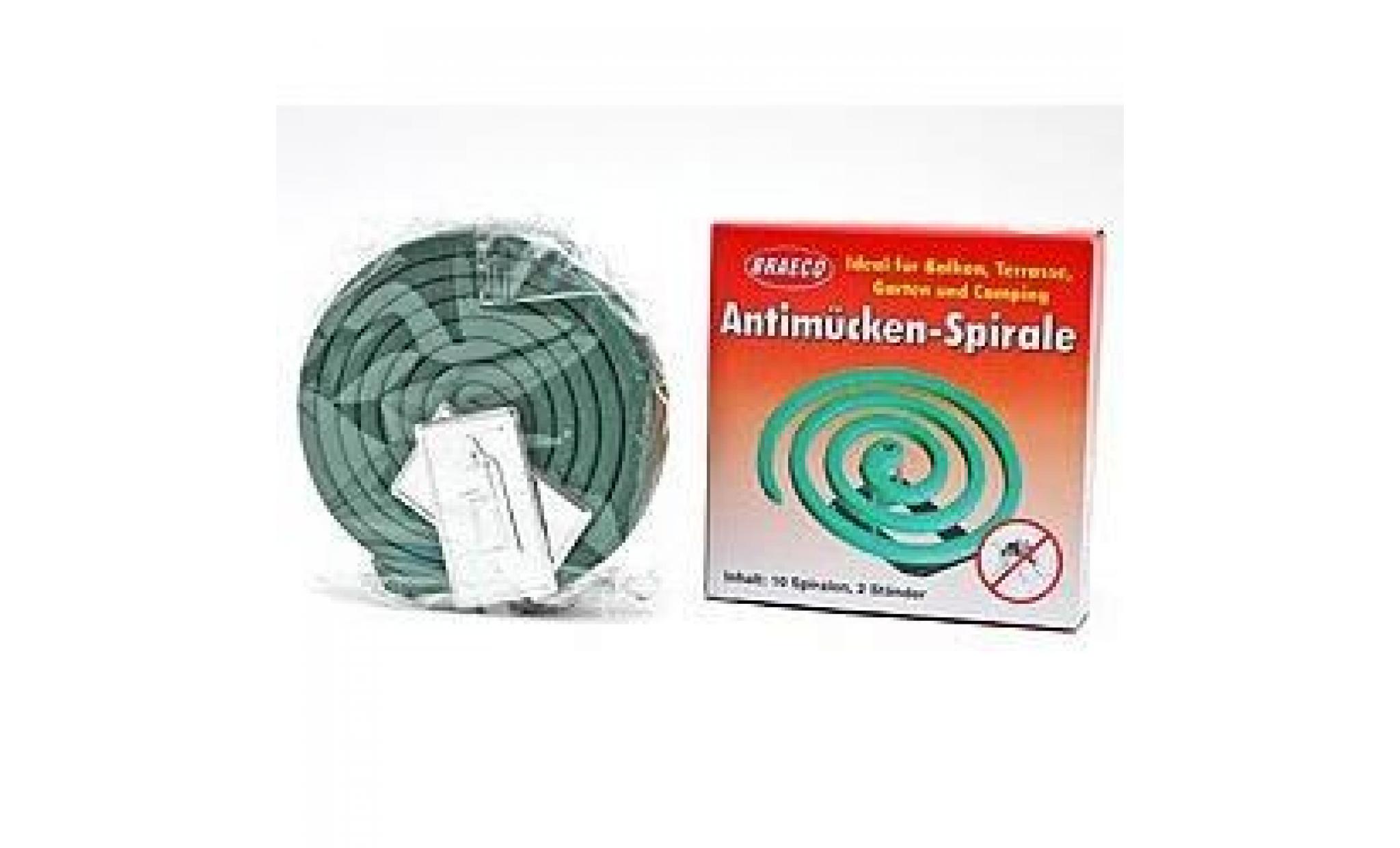 lot de 12   set de 10 spirales anti moustiques   qualité coolminiprix®