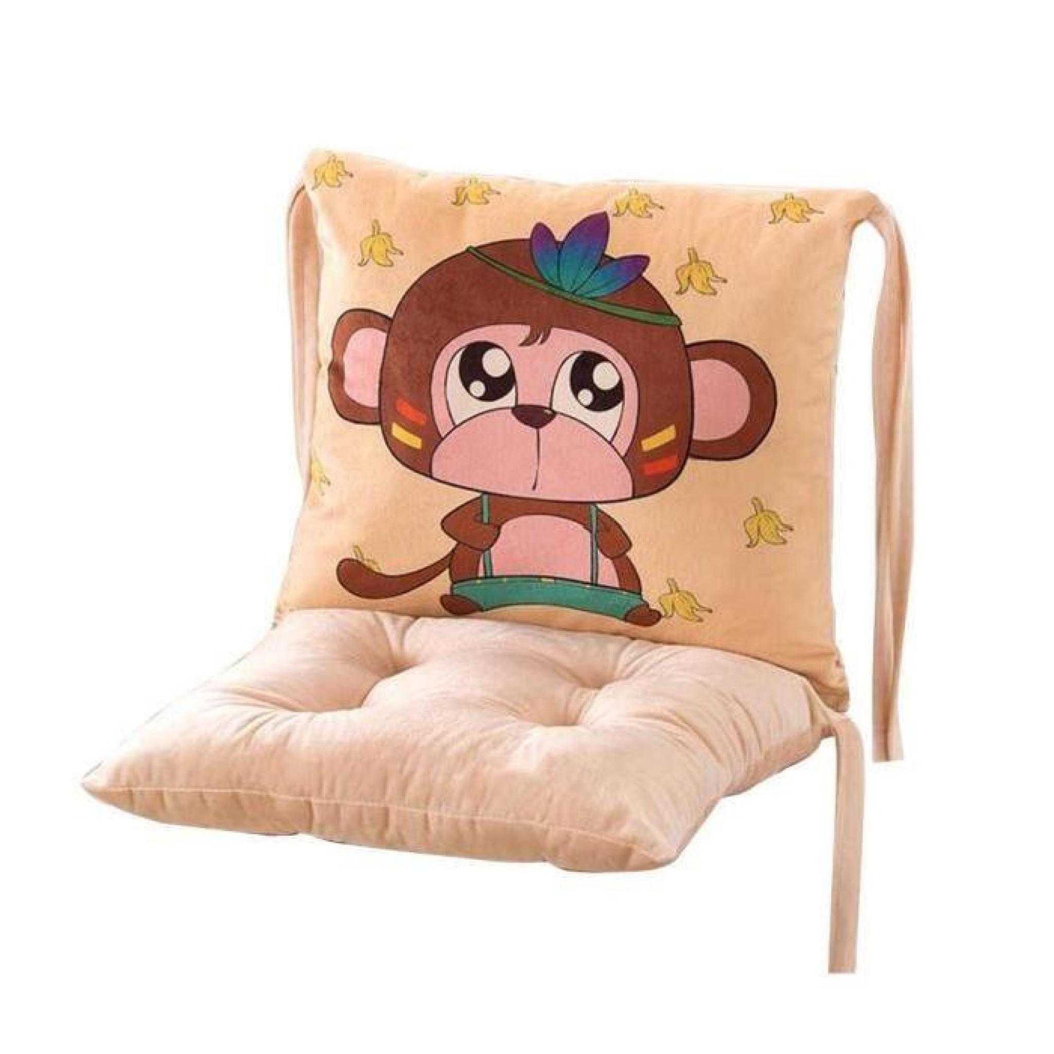 Lovely Chair Cushion Nouveau Coussin Chair Avec Monkey Print