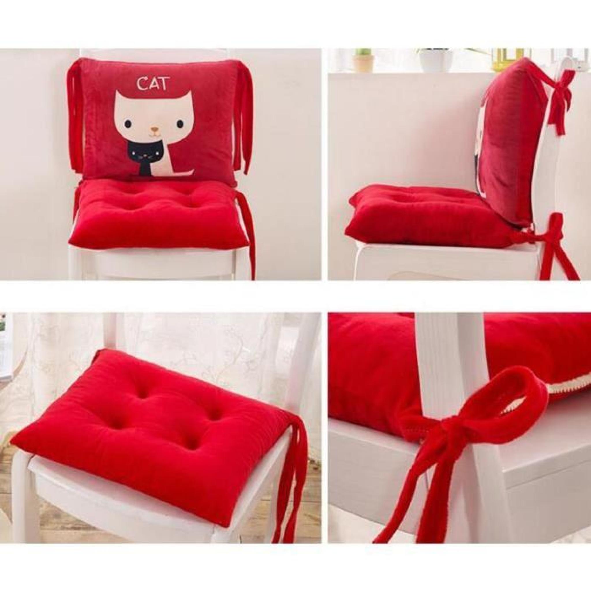 Lovely Coussin de chaise en coton Print Cushion Coussin de chaise Fashion pas cher