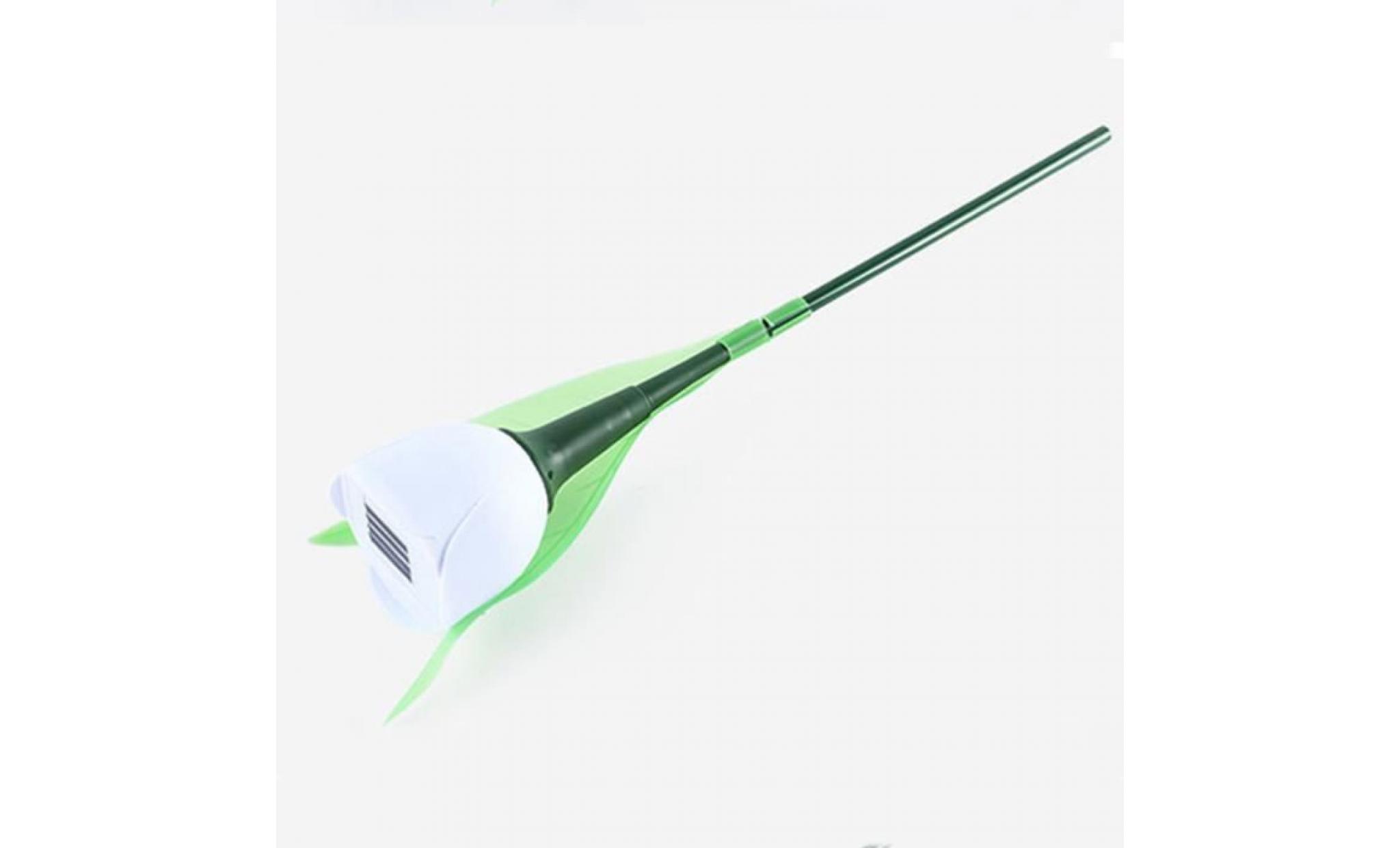 lumière solaire de tulipe de lumière de jardin solaire de nouvelle conception 1pc blanc pas cher