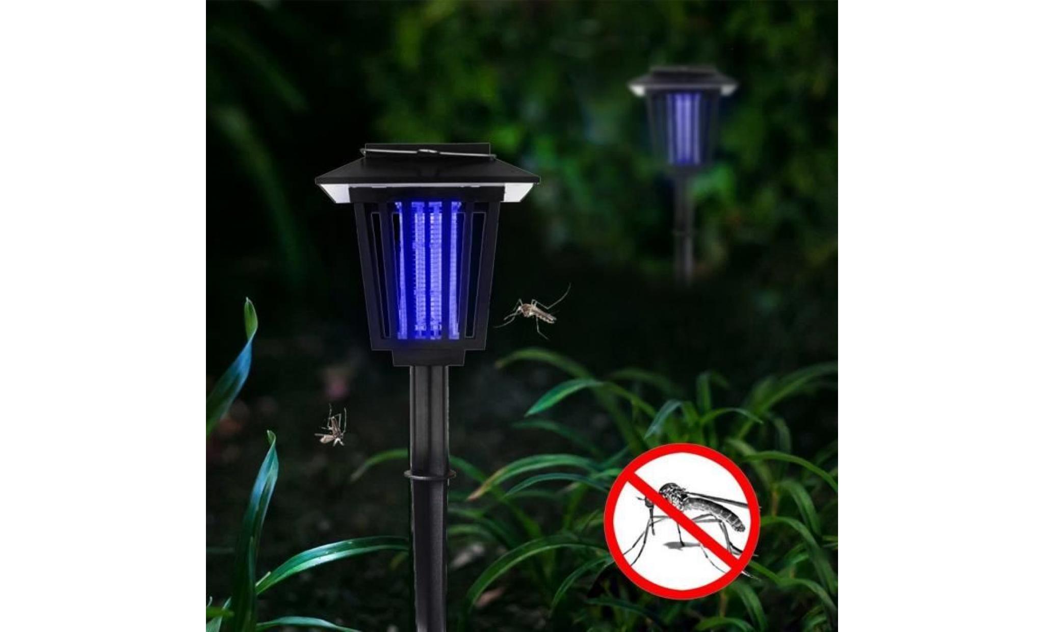 merkmak® lampe solaire extérieure eclairage solaires d'extérieur lanterne de jardin outdoor insect/ mosquito killer garden light